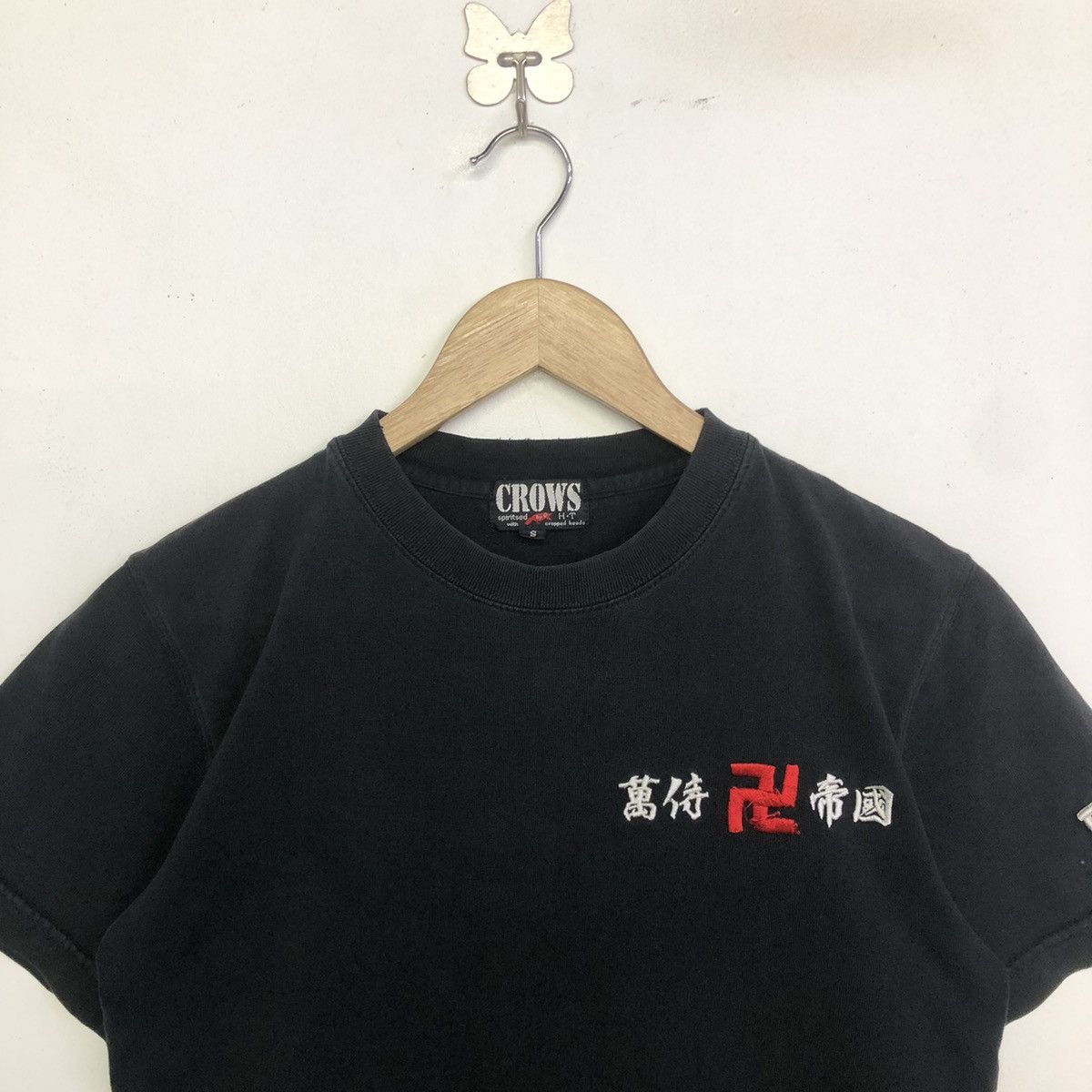 Japanese Brand CROWS JAPANESE BRAND MANJI EMPIRE Gang Tshirt Size US S / EU 44-46 / 1 - 3 Thumbnail