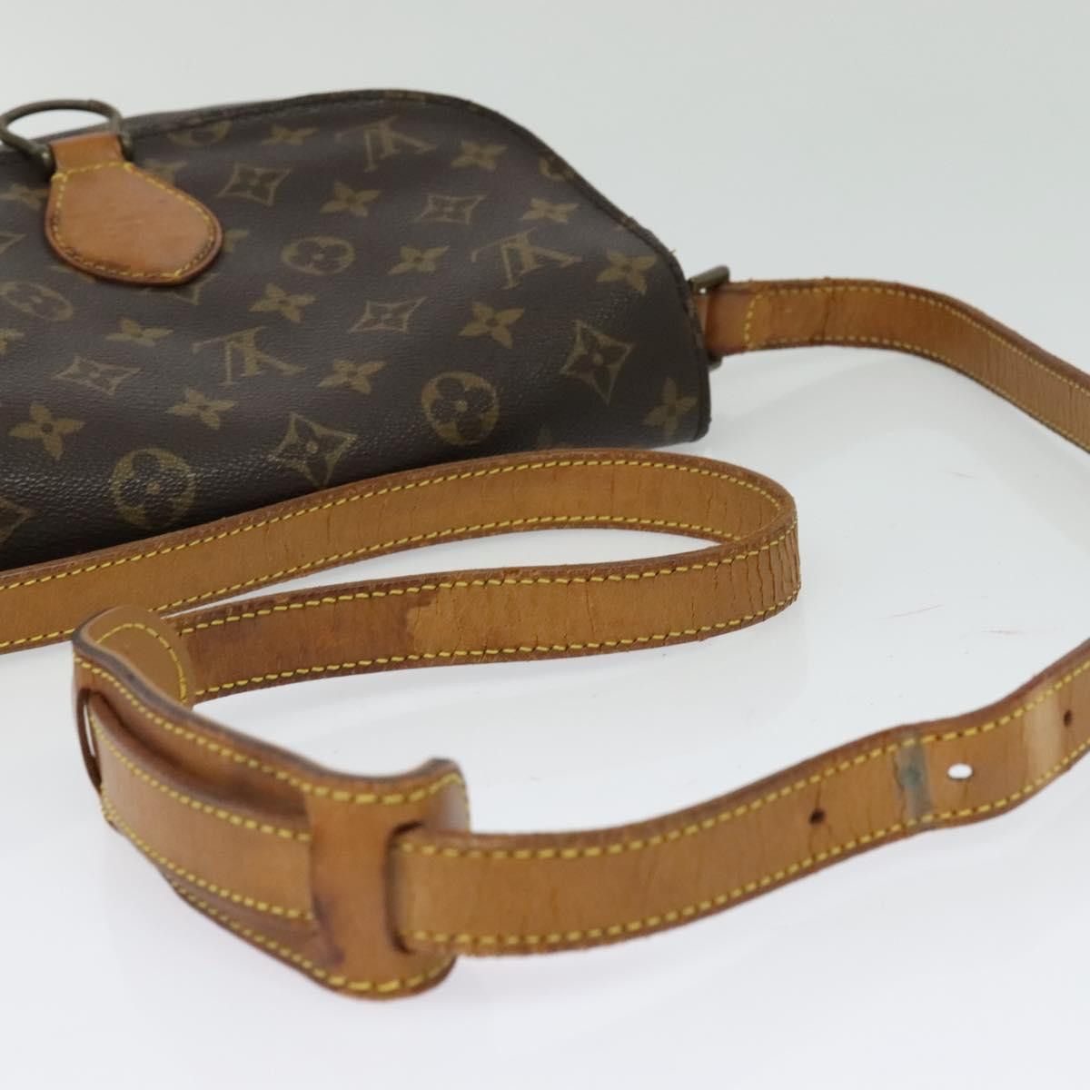 Louis Vuitton LOUIS VUITTON Monogram Saint Cloud GM Shoulder Bag M51242 Size ONE SIZE - 7 Thumbnail