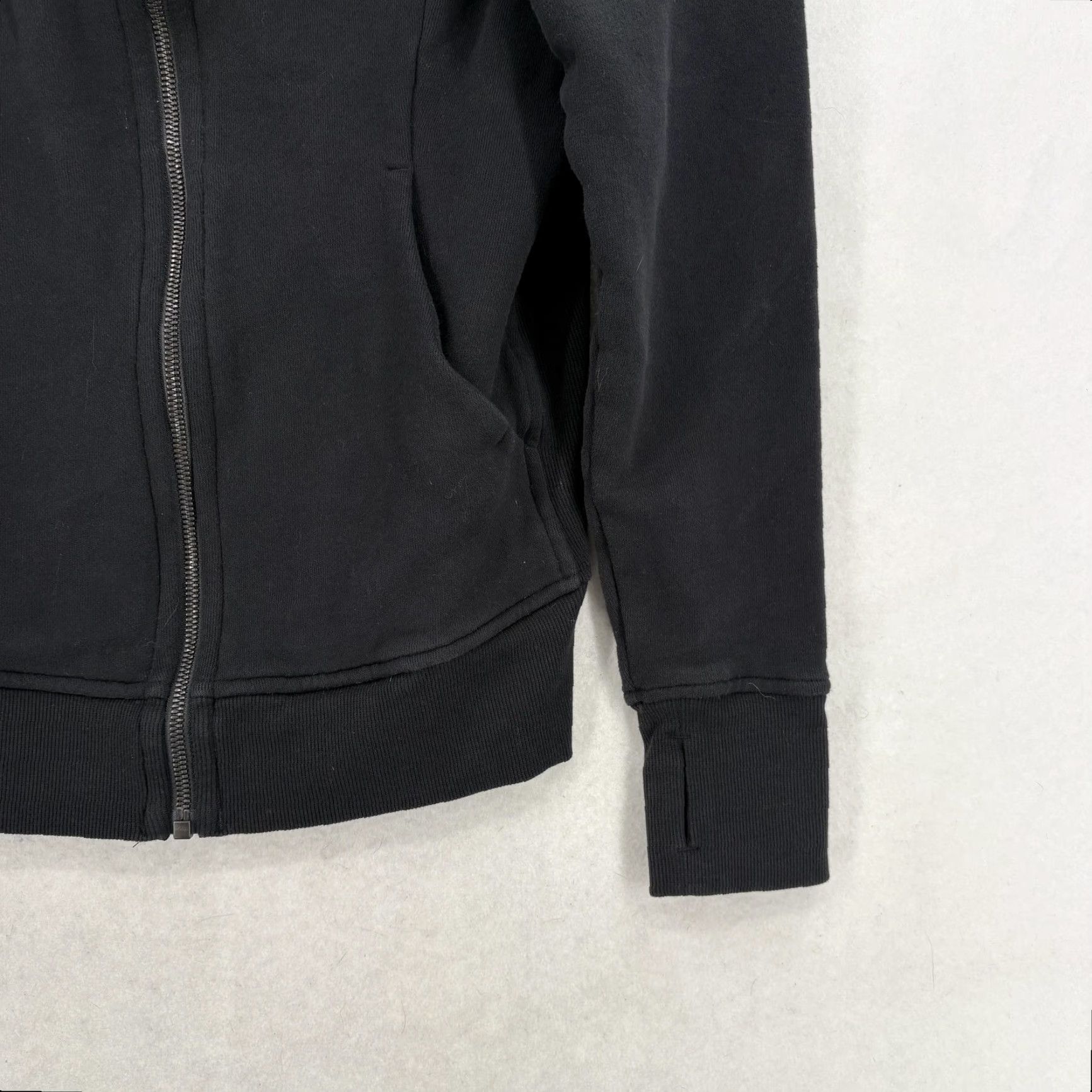 Lululemon Lululemon Scuba Hoodie Sweatshirt Womens 8 Black Full Zip Fleece Jacket Travel Size M / US 6-8 / IT 42-44 - 3 Thumbnail