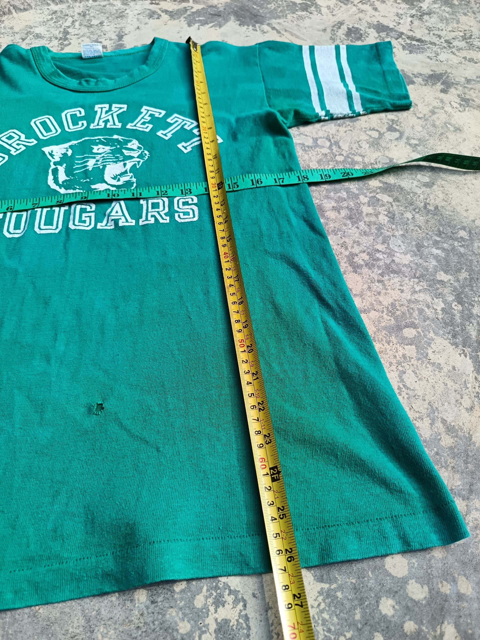 Champion × Vintage . vintage 70's champion crockett cougars T-Shirt Size US S / EU 44-46 / 1 - 9 Thumbnail