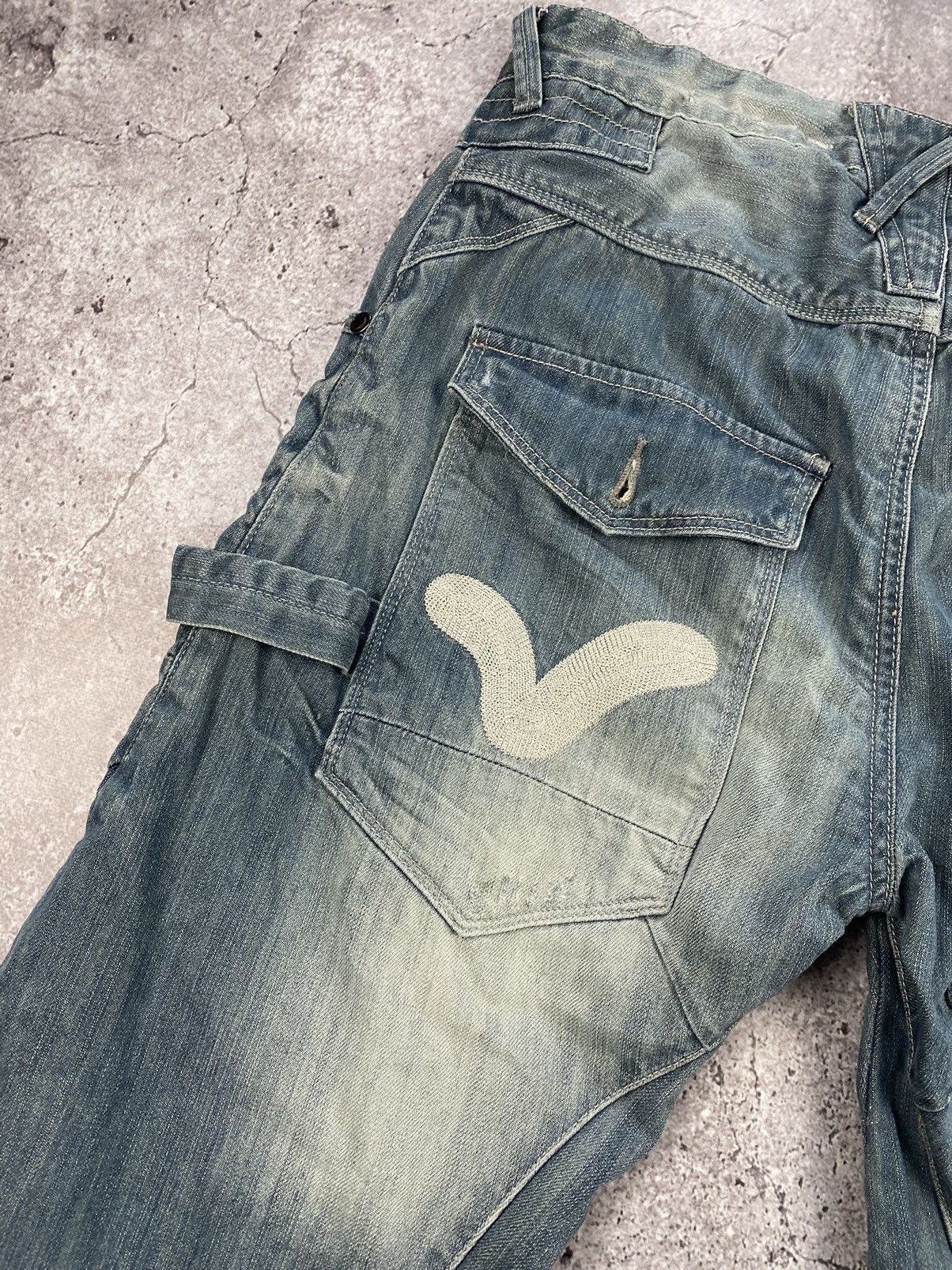 Japanese Brand × Vintage × Voi Jeans Vintage Y2K Japanese Voi Jeans Distressed Evisu rare denim Size US 34 / EU 50 - 10 Thumbnail