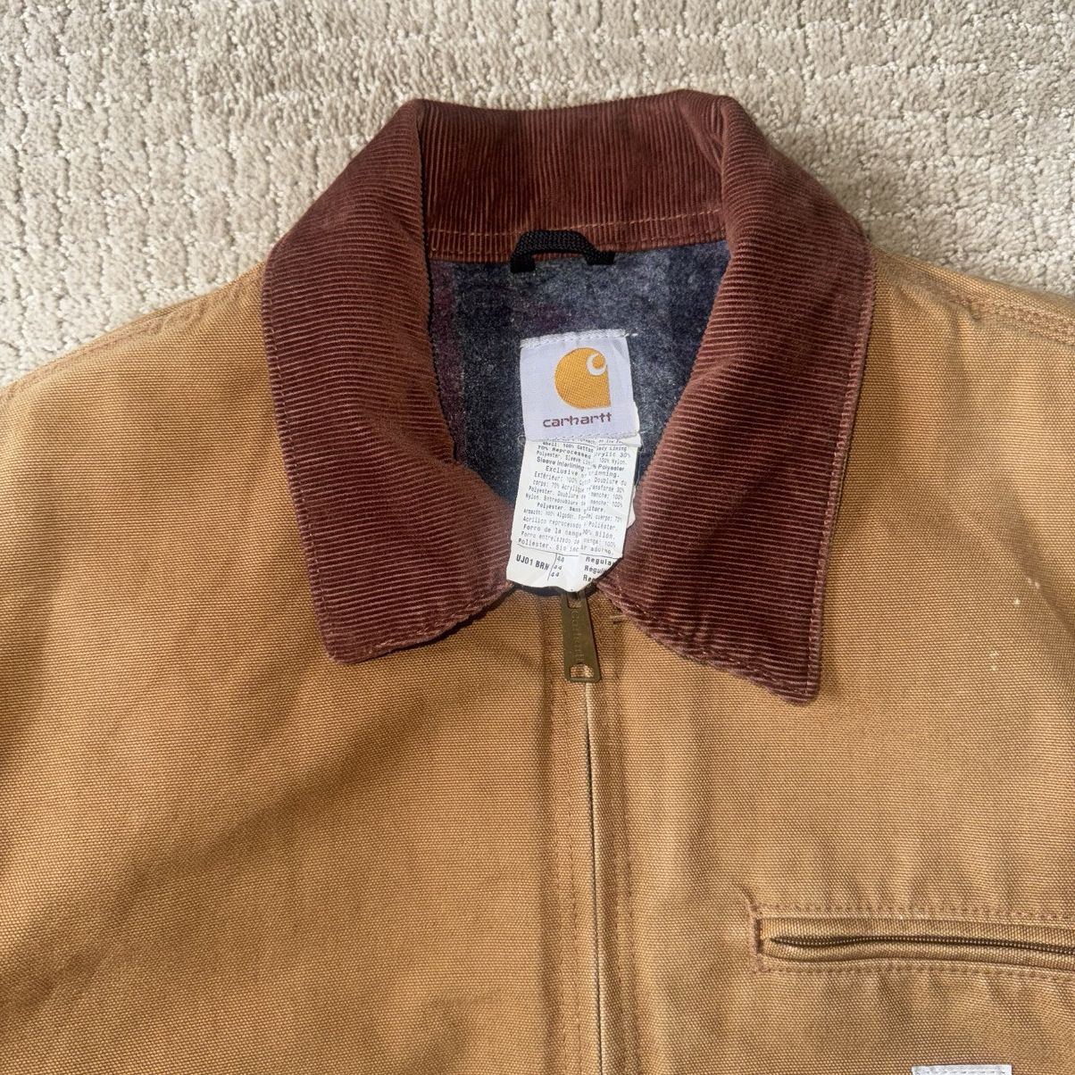 Carhartt Vintage Carhartt Detroit Jacket 90s Size US L / EU 52-54 / 3 - 3 Thumbnail