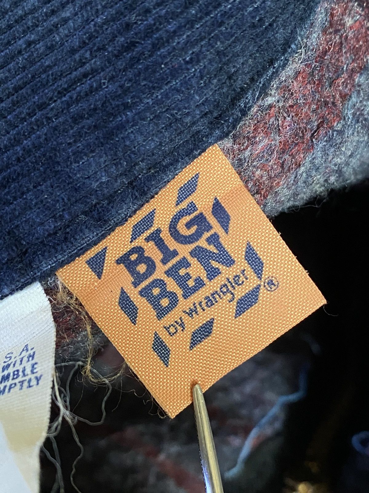 Wrangler 1980s- Big Ben by Wrangler- Blanket-Lined Workwear Jacket Size US L / EU 52-54 / 3 - 10 Thumbnail