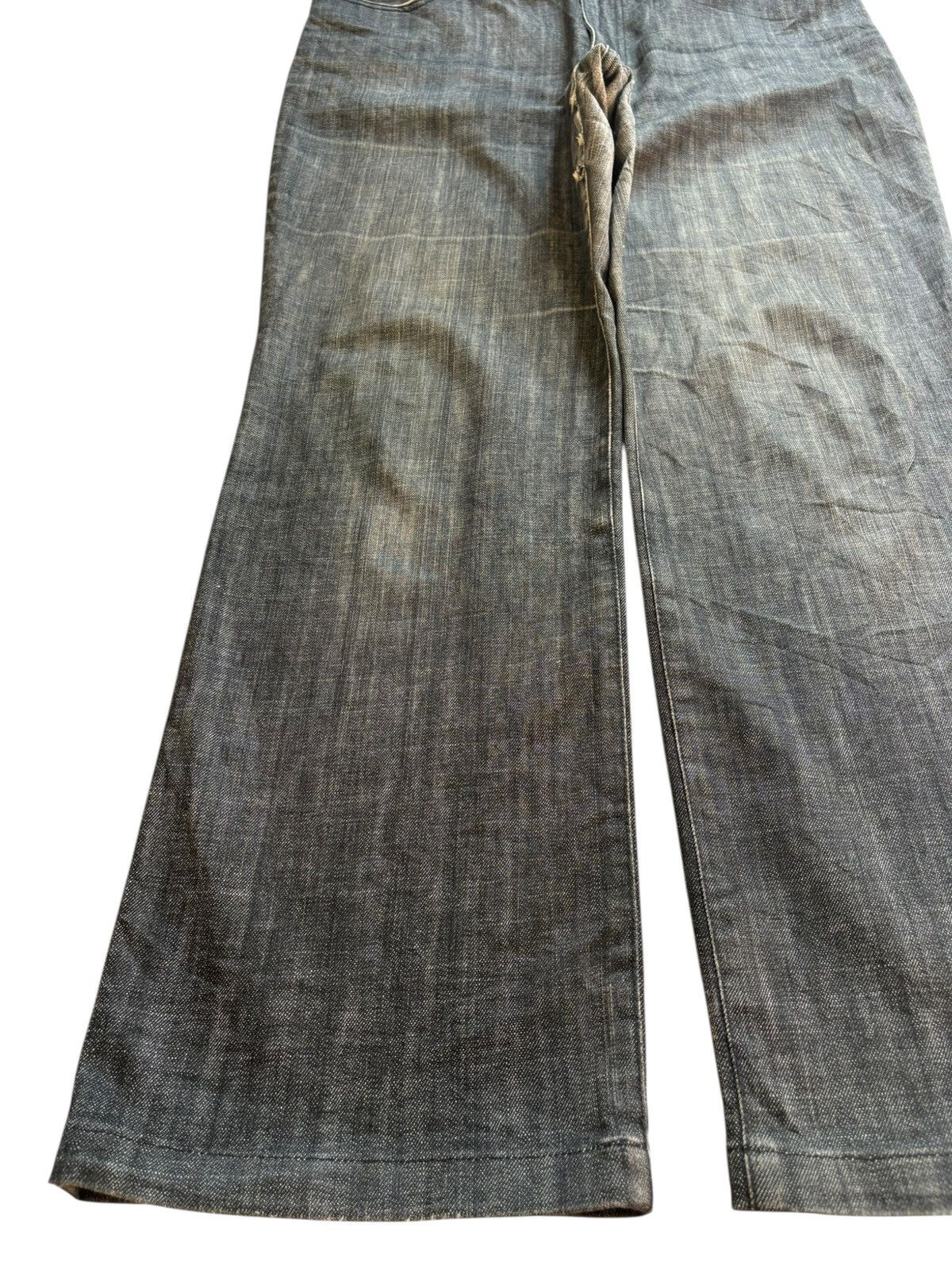 Burberry Vintage Burberry Distressed Loose Baggy Jeans Size US 34 / EU 50 - 6 Thumbnail