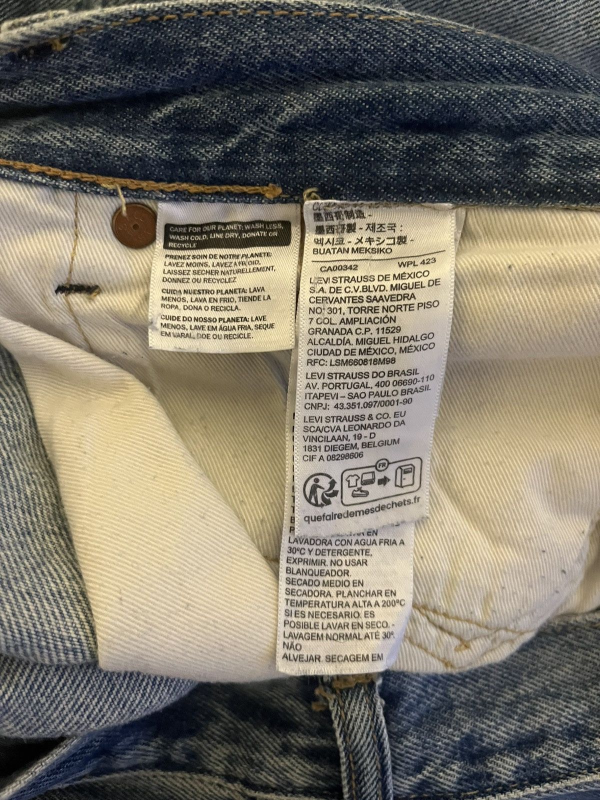 DENIM TEARS × Levi's Denim Tears Jeans Size US 34 / EU 50 - 5 Thumbnail