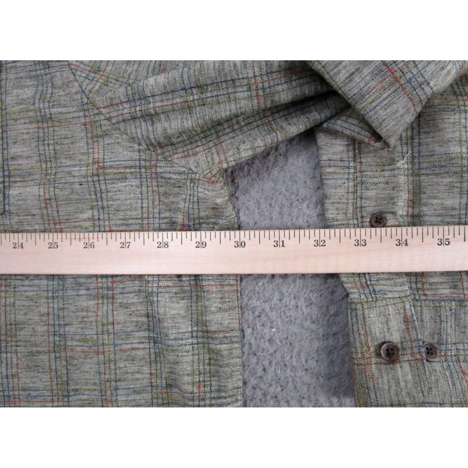 Vintage ROWN Men’s Button-Down Green Checkered Shirt Size 3XB Big & Tall Long Sleeve Casual Preppy Size US XXL / EU 58 / 5 - 5 Thumbnail
