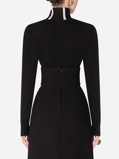 Dolce & Gabbana o1y0925 Cashmere Blend Sweater in Black Size S / US 4 / IT 40 - 4 Thumbnail