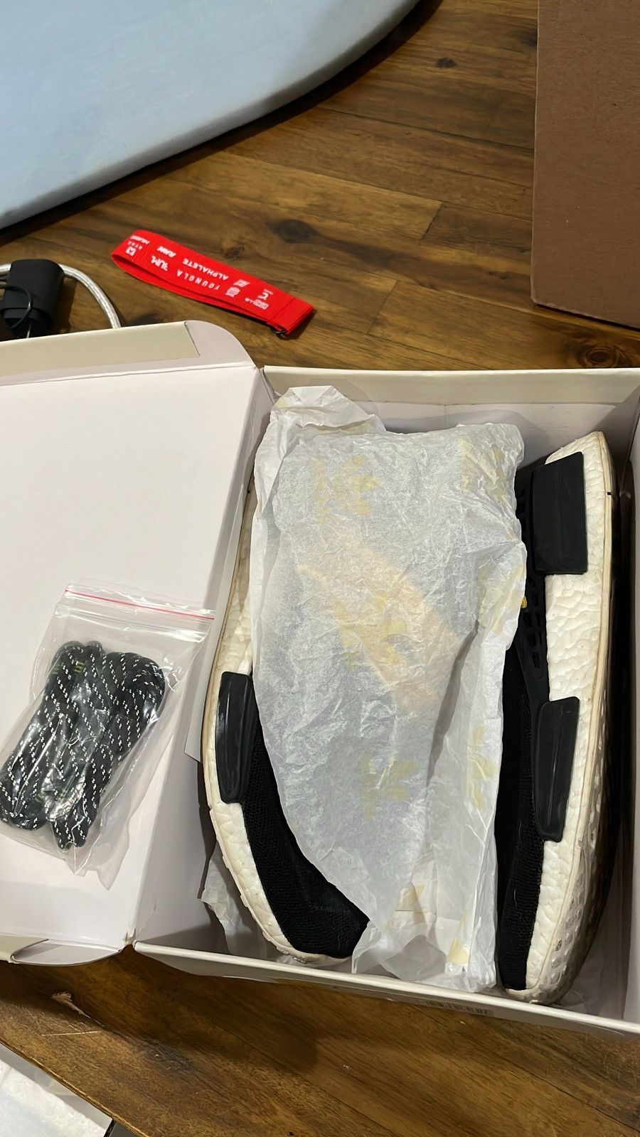 Adidas adidas NMD HU Pharrell Human Species Black Size US 9 / EU 42 - 3 Thumbnail