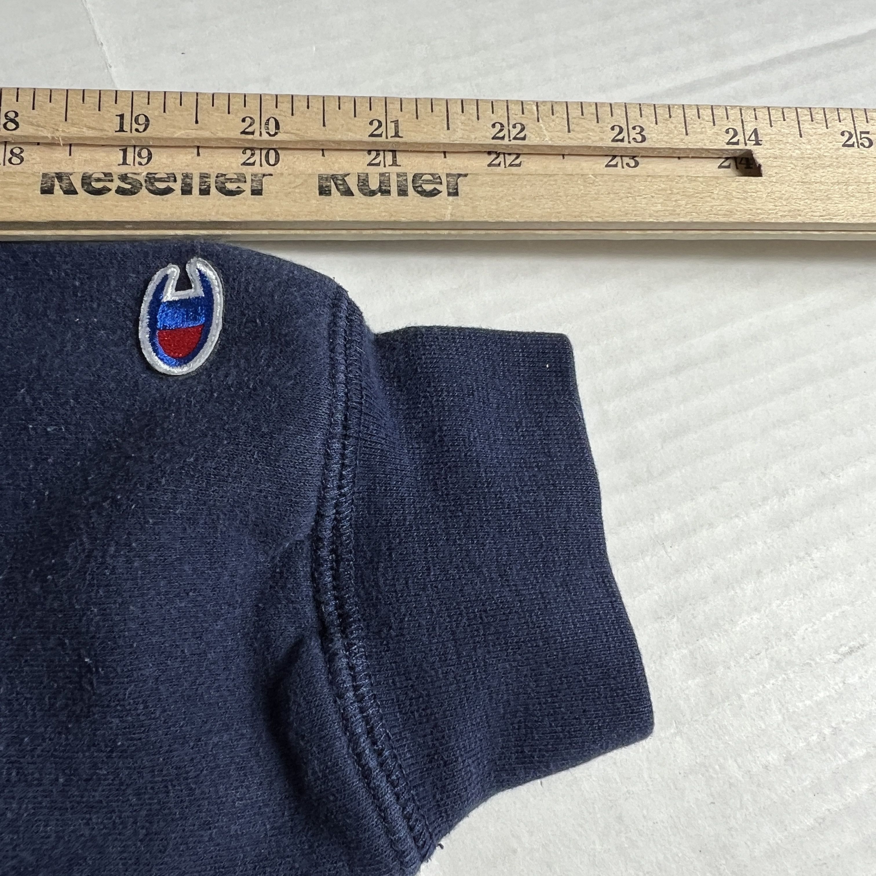 Champion × NCAA Champion Georgia Tech Yellow Jackets Sweatshirt Faded Hoodie Size US L / EU 52-54 / 3 - 14 Thumbnail