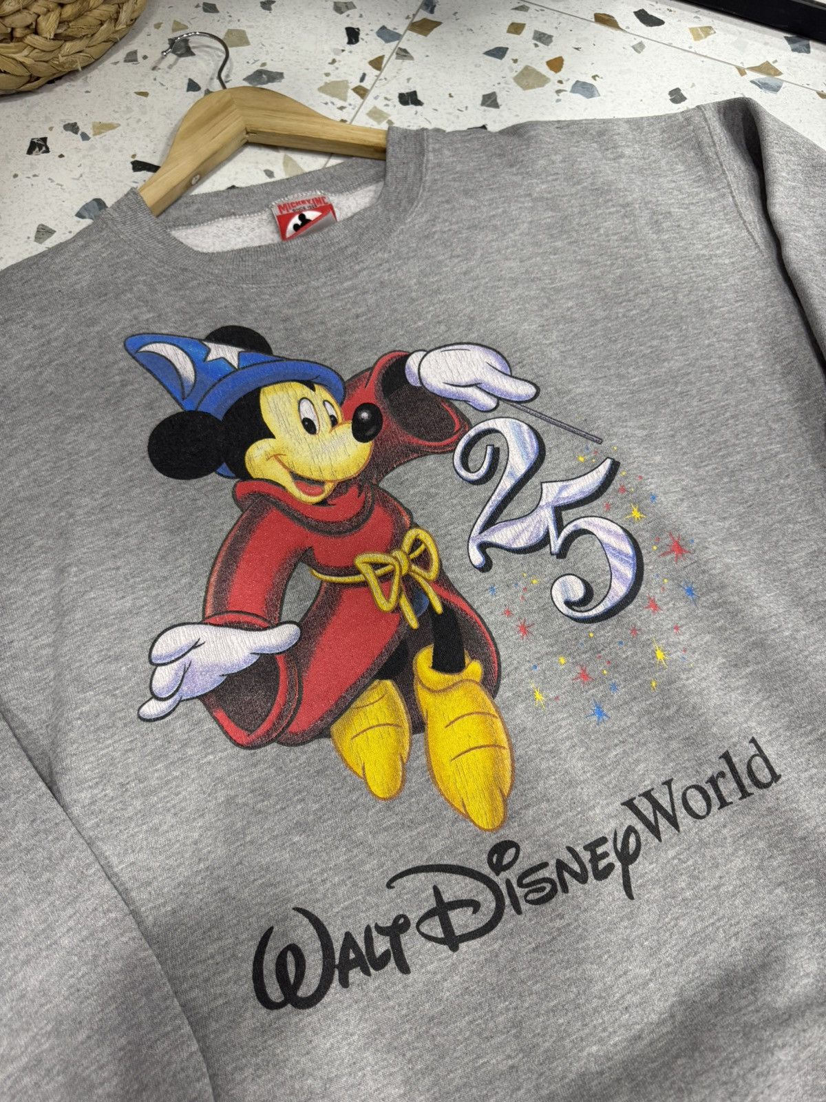 Disney Mickey Mouse wizard Disney vintage sweatshirt size XL Size US XL / EU 56 / 4 - 3 Thumbnail