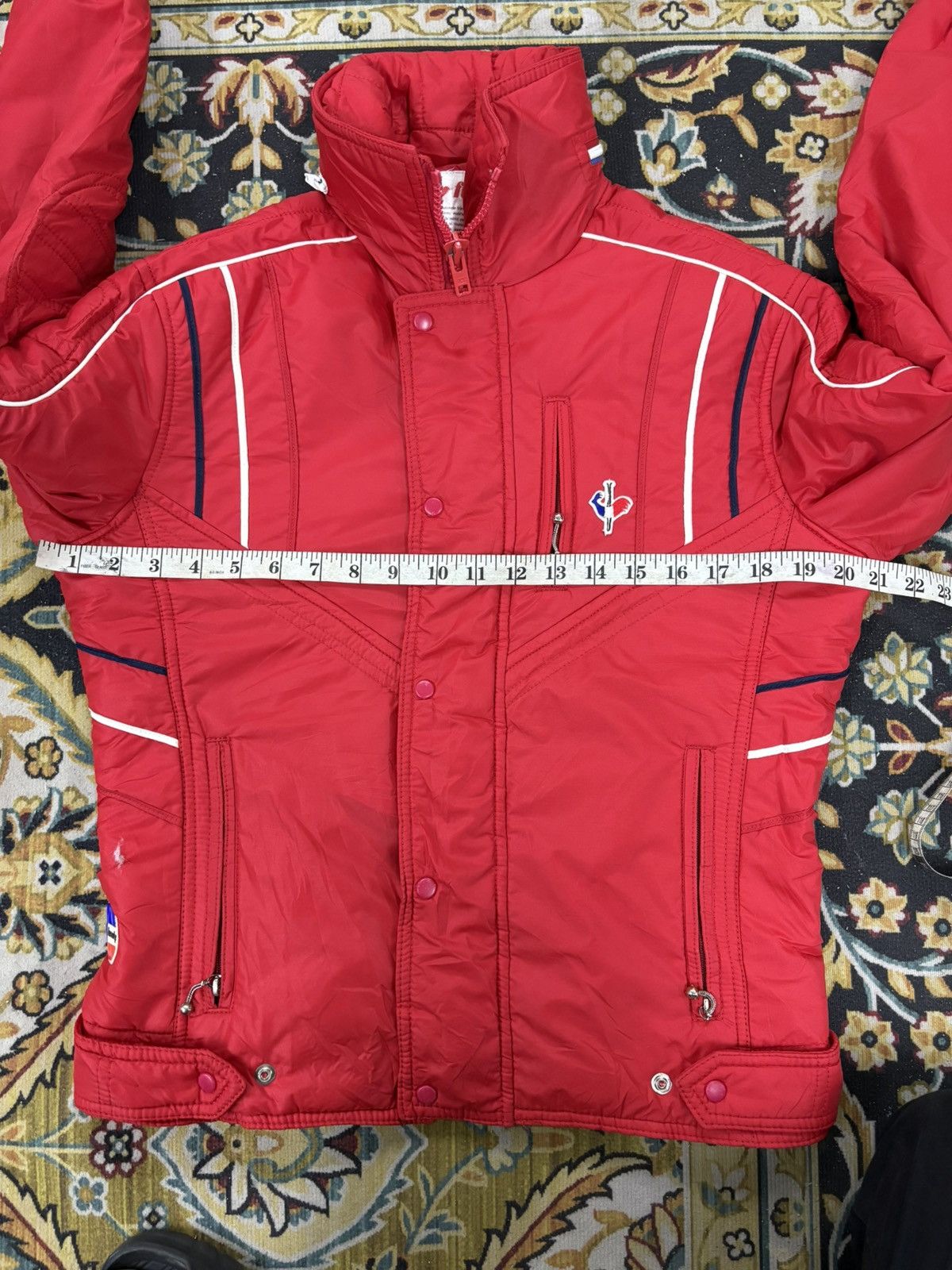 Moncler Fusalp Moncler red lightweight puffer jacket Ski Jacket Size US S / EU 44-46 / 1 - 12 Thumbnail