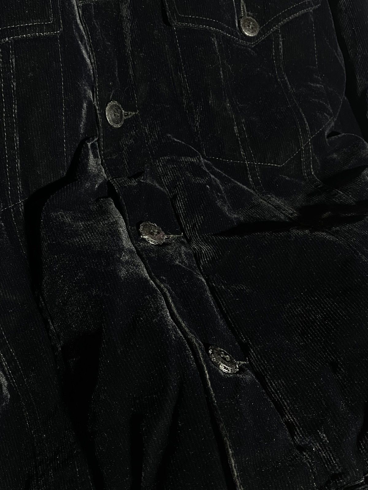 Vintage Vintage 90s Versace Classic V2 Rare Corduroy Velvet Jacket Size US XL / EU 56 / 4 - 10 Thumbnail
