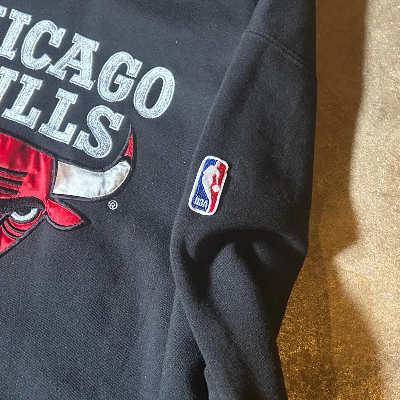 Starter Vintage Chicago Bulls crewneck sweatshirt in black and red Size US L / EU 52-54 / 3 - 2 Thumbnail