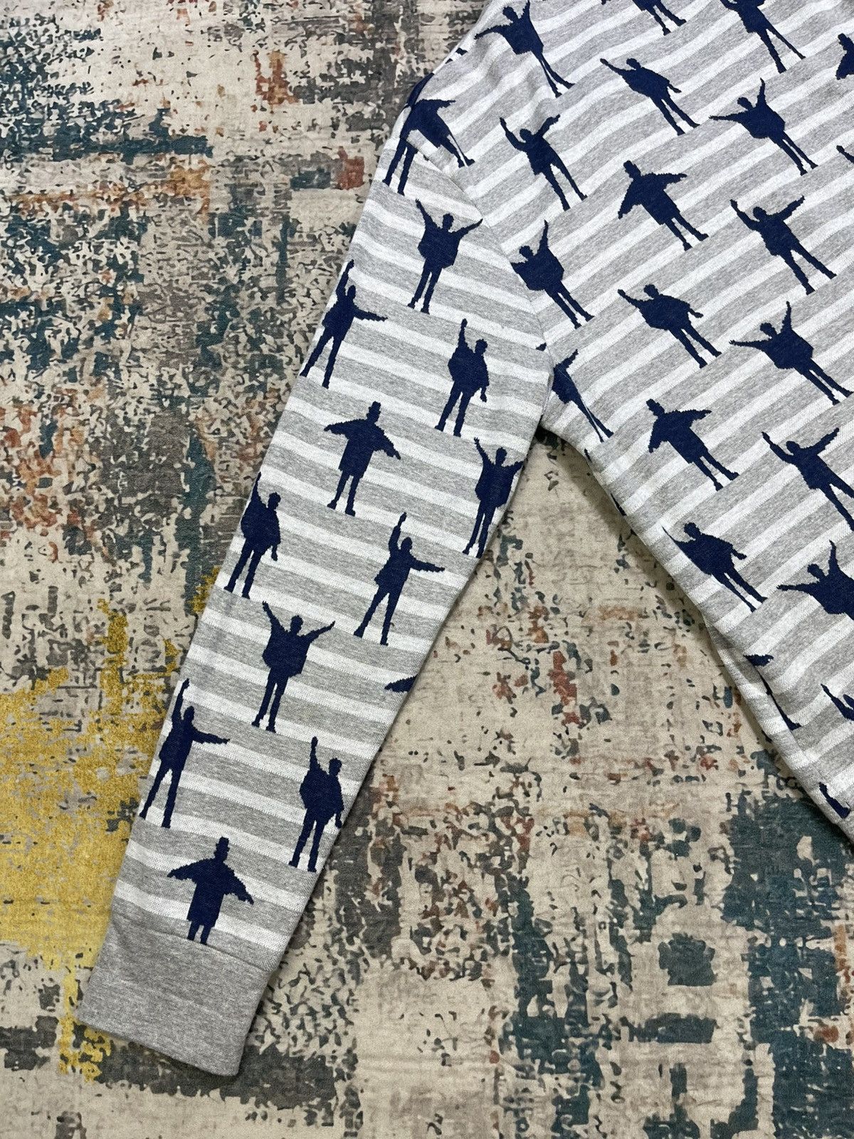 Band Tees The Beatles x Graniph Full Print Button Down Cardigan Size US M / EU 48-50 / 2 - 4 Thumbnail