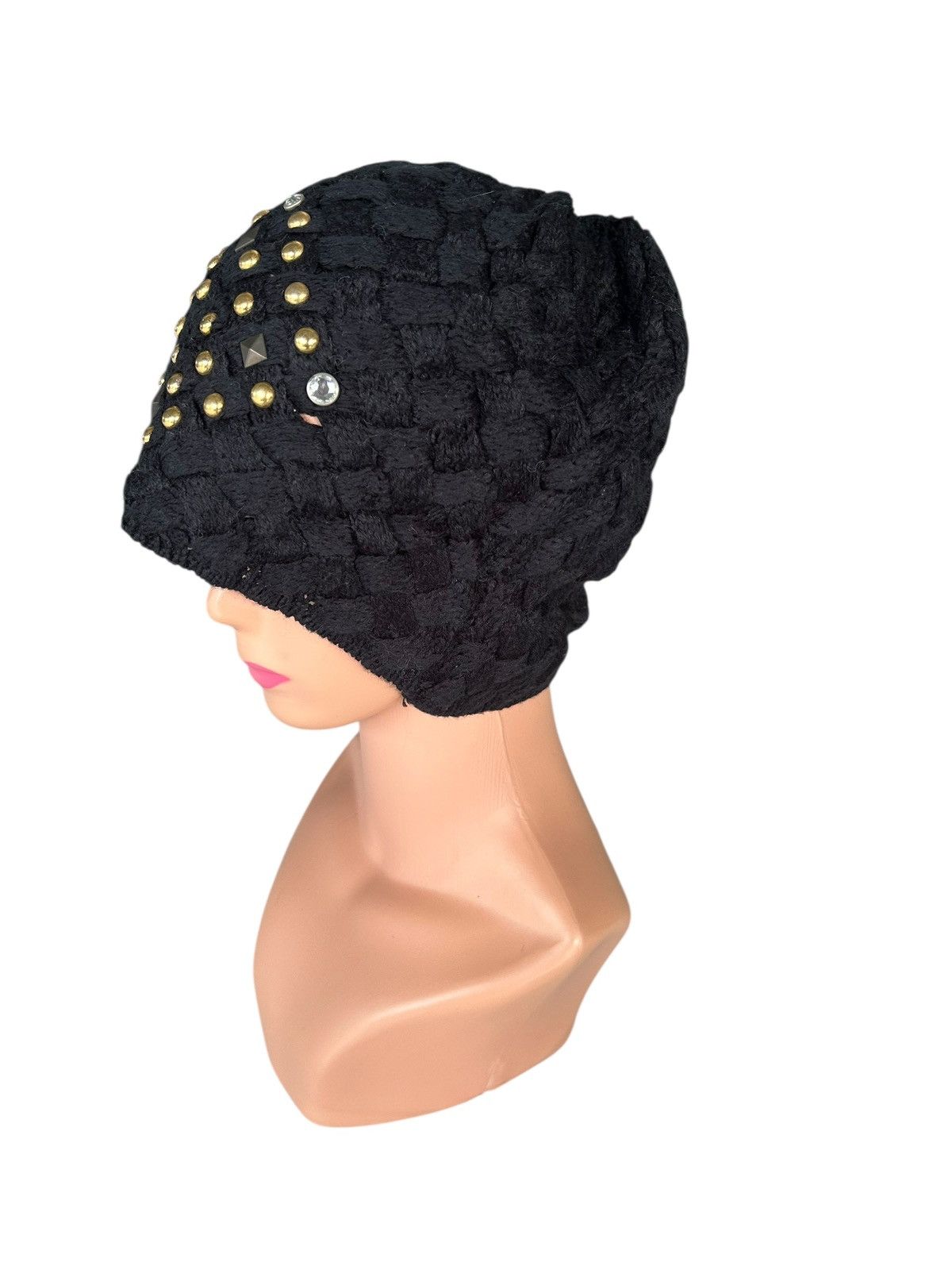 Japanese Brand × Kapital × Vintage Japanese Punk Bondage Style Knitt Beanie Hats Size ONE SIZE - 4 Thumbnail