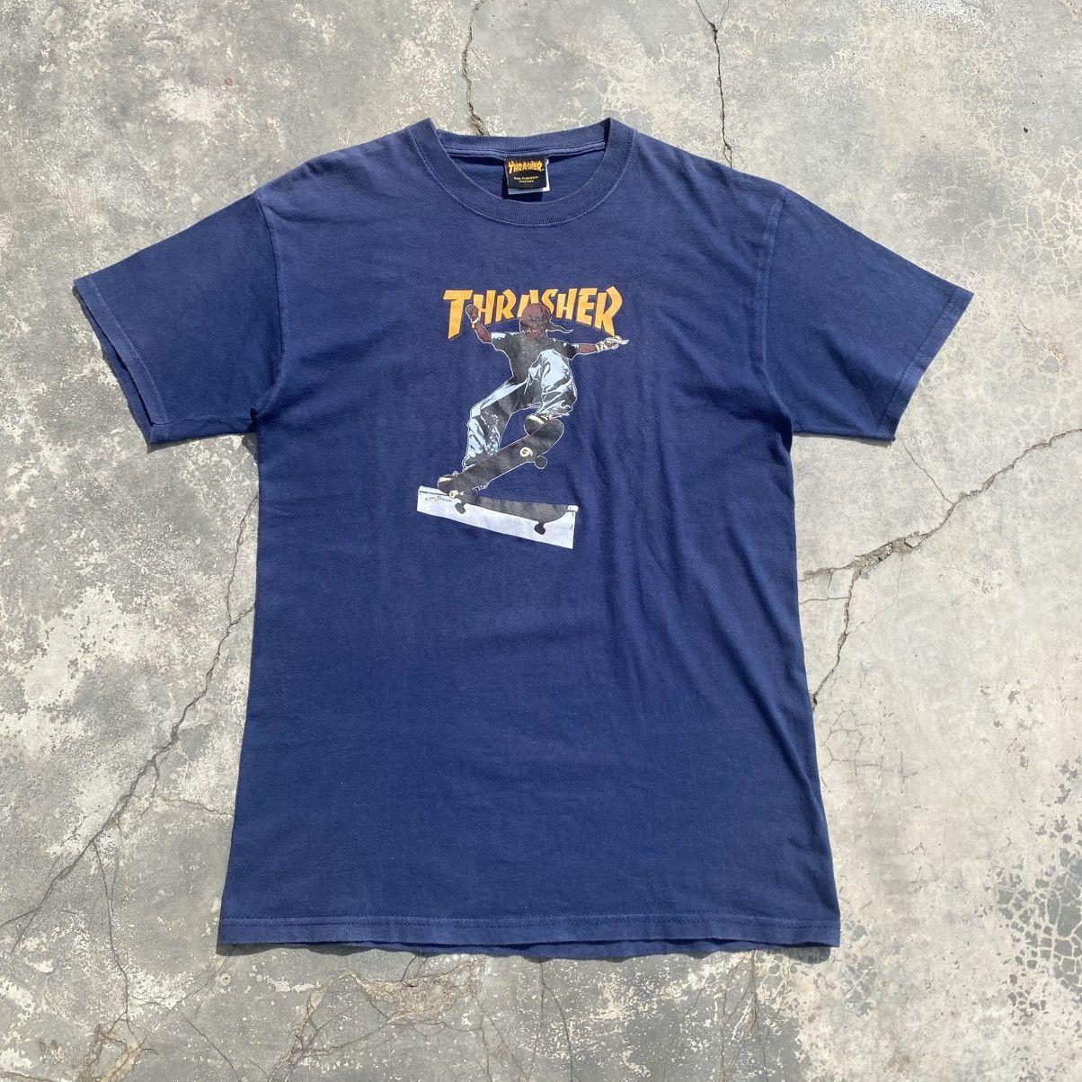 Supreme × Thrasher Rare Vintage Thrasher Pushead tee Size US M / EU 48-50 / 2 - 1 Thumbnail