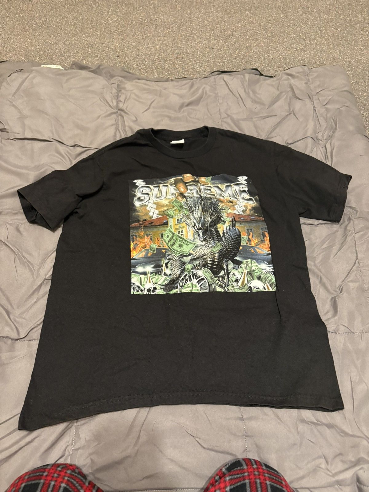 Supreme 2020 Supreme Dragon Tee 'Black' Size US M / EU 48-50 / 2 - 6 Thumbnail