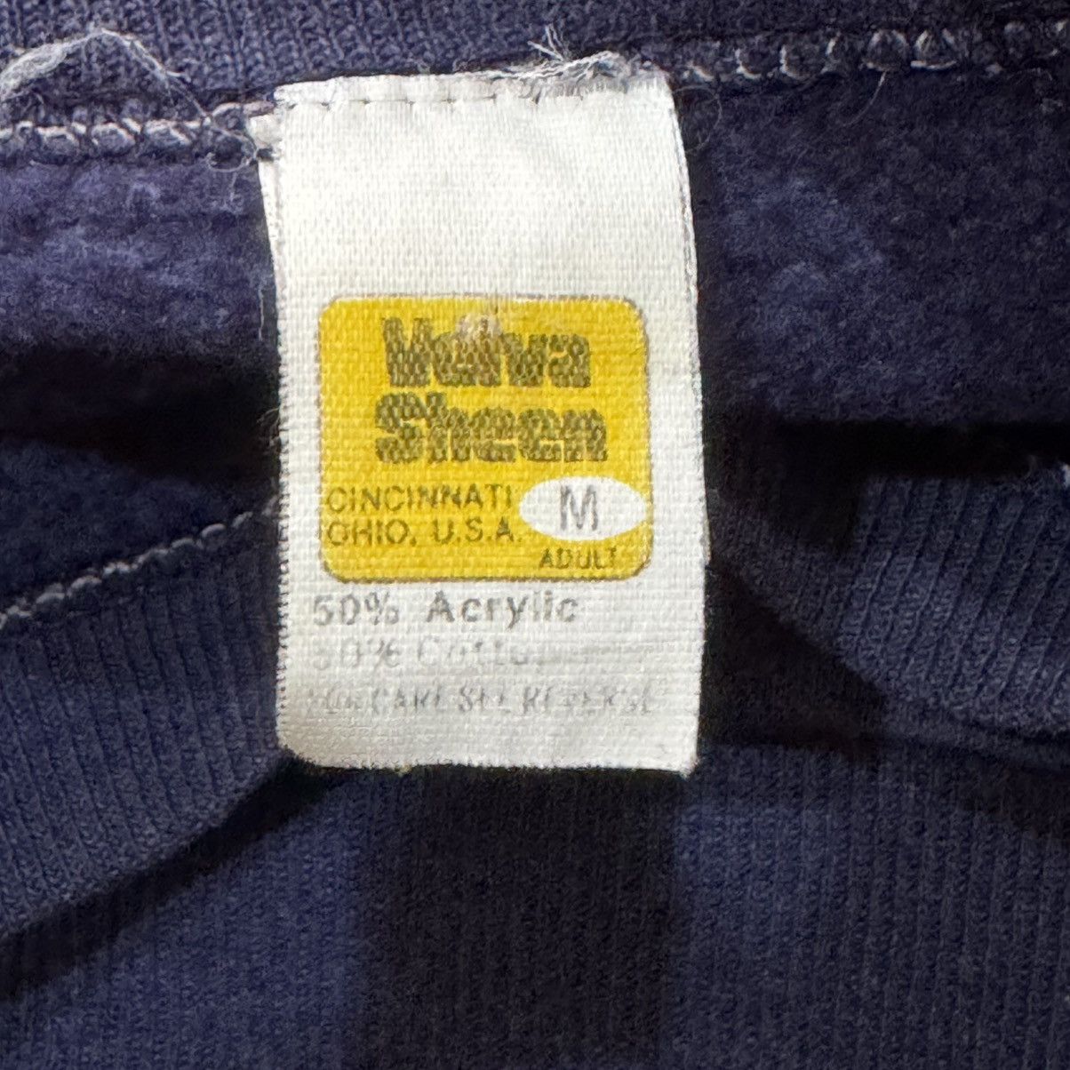 Vintage Vintage 80s Georgetown University Sweatshirt Navy VelvaSheen Size US M / EU 48-50 / 2 - 7 Thumbnail