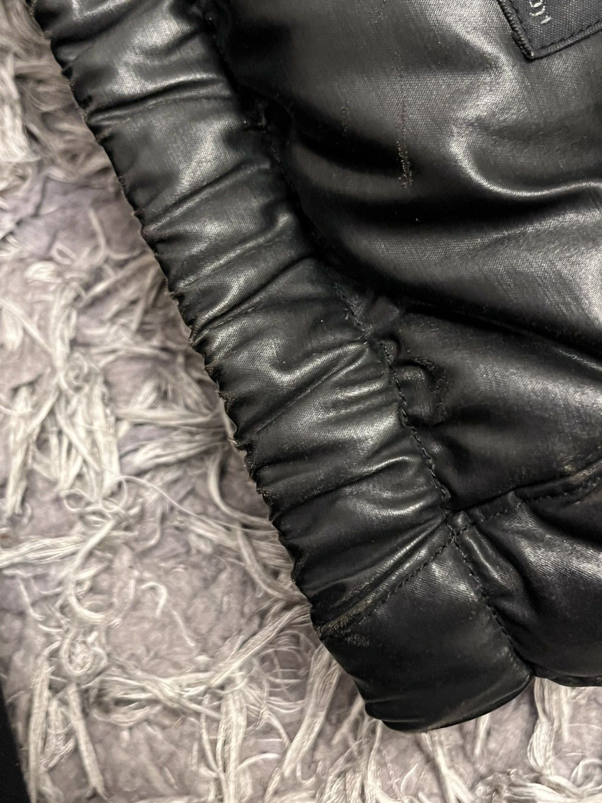 Allsaints Rick owens avant garde natural down archive waxed puffer Size US XL / EU 56 / 4 - 17 Thumbnail
