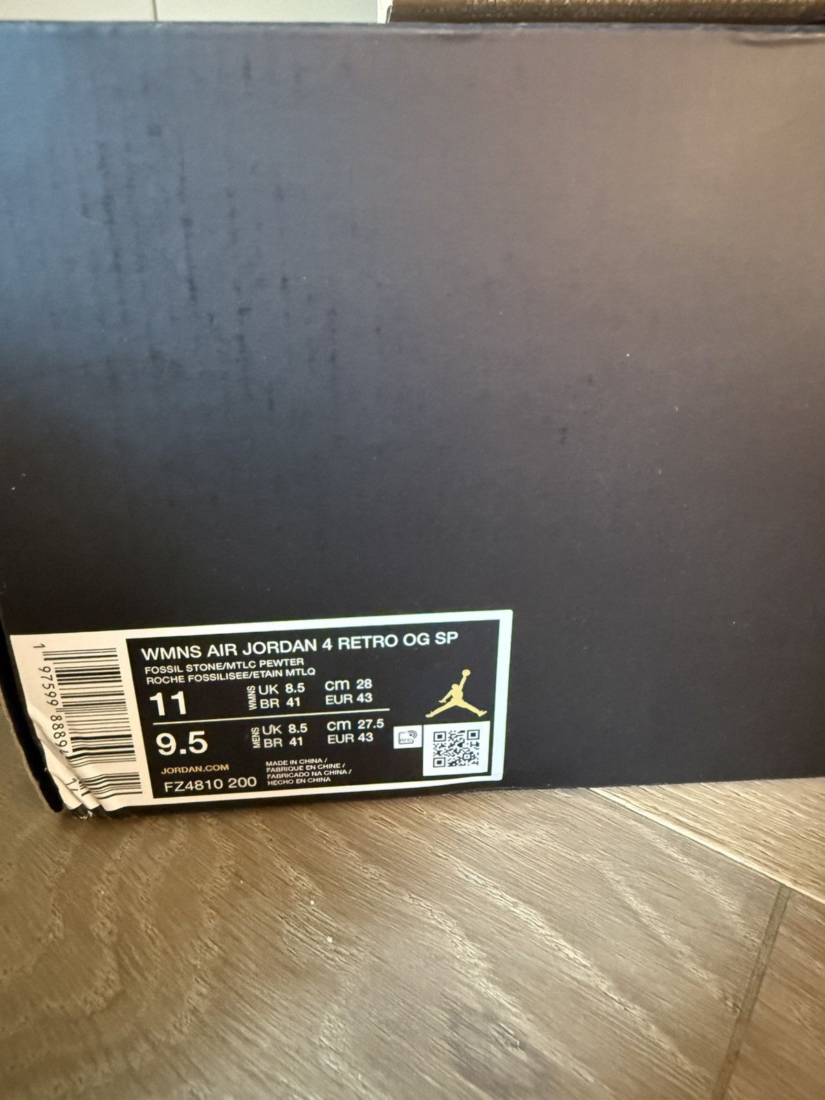Jordan Brand Air Jordan 4 A Ma Maniere While You Were Sleeping 11W/9.5M Size US 9.5 / EU 42-43 - 10 Thumbnail