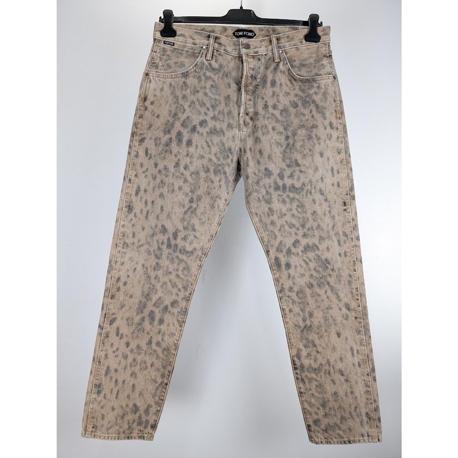 o1rshd1 Denim Pant in Aged Leopard 34