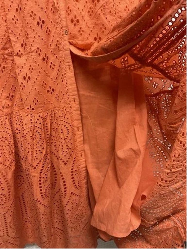 Other NWT Sundance Astoria Boho V-Neck Eyelet Maxi Dress Women XL Size XL / US 12-14 / IT 48-50 - 7 Thumbnail