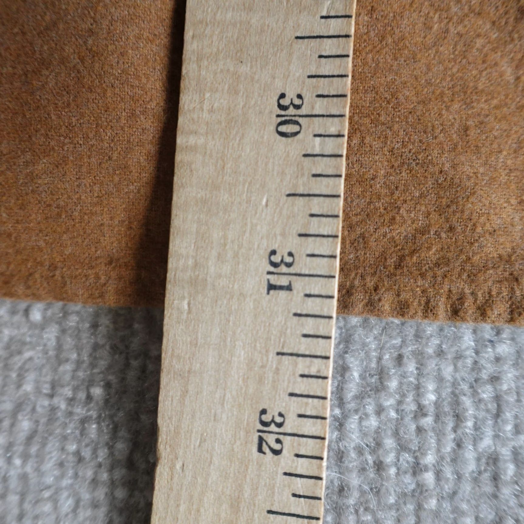 Muji MUJI Mens Shirt XL Beige Solid Button Down Flannel Solid 100% Cotton Size US XL / EU 56 / 4 - 3 Thumbnail