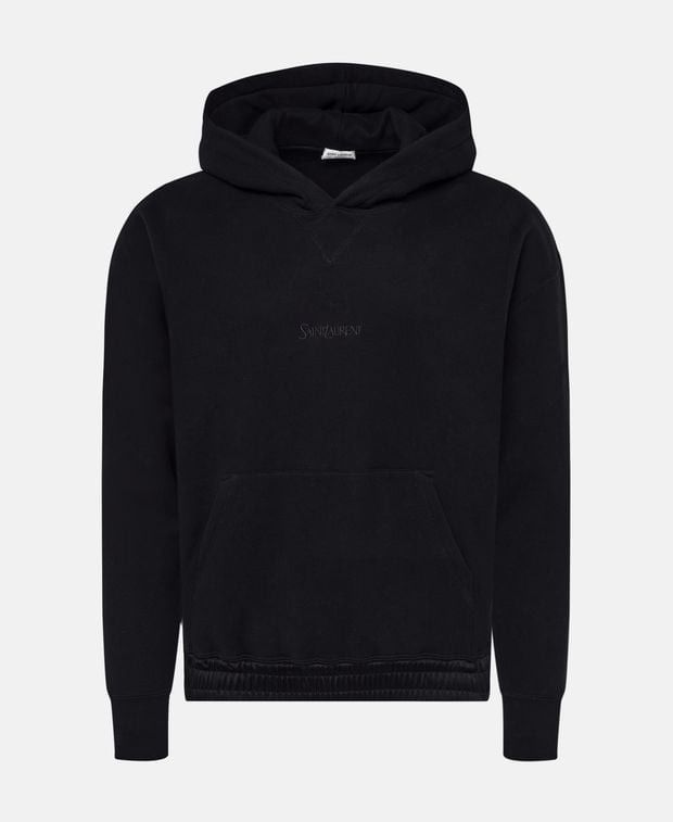 Saint Laurent Paris Hoodie Size US L / EU 52-54 / 3 - 1 Thumbnail