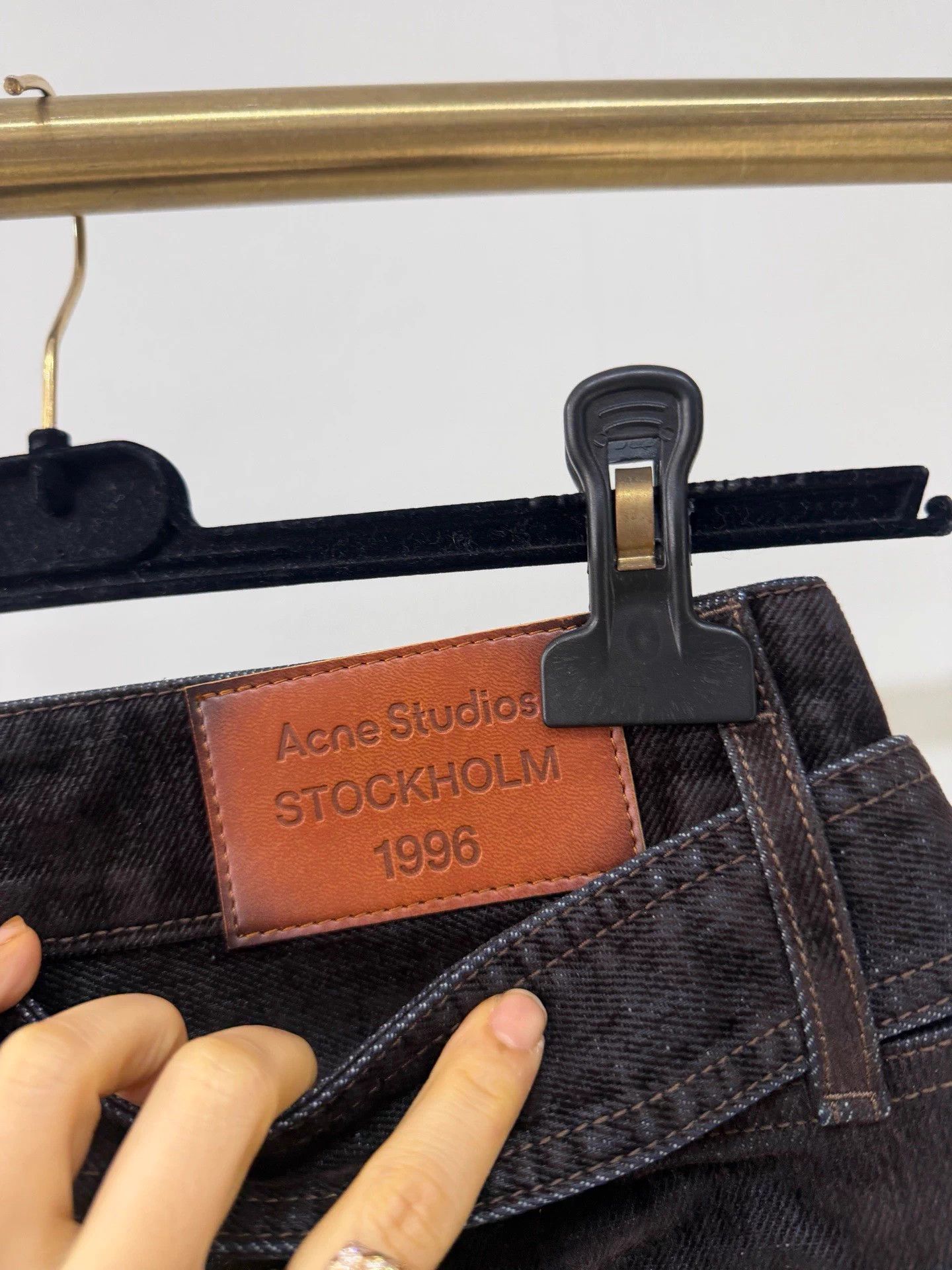 Acne Studios Acne Studios Belted Jeans 25FW New 34 Size 34" / US 12 / IT 48 - 3 Thumbnail
