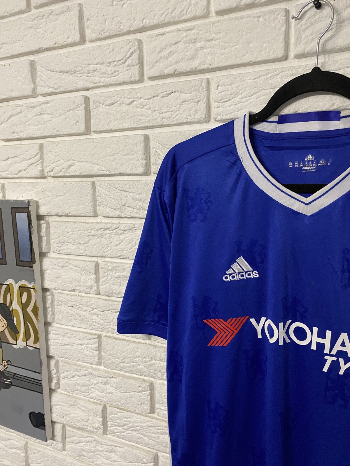Adidas × Chelsea Soccer ADIDAS CHELSEA SOCCER JERSEY Size US XL / EU 56 / 4 - 5 Thumbnail