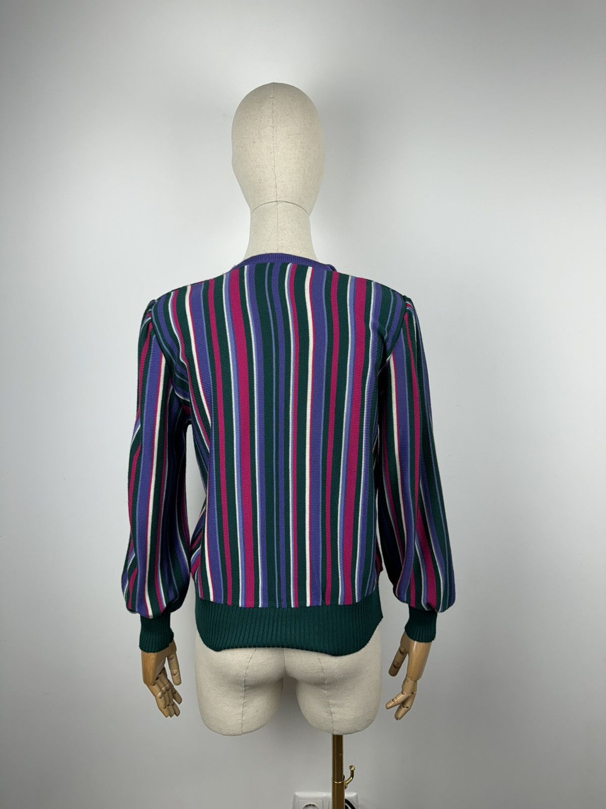 Vintage Vintage GRAZIA Double-Breasted Cardigan Sweater size 12 Size XL / US 12-14 / IT 48-50 - 5 Thumbnail