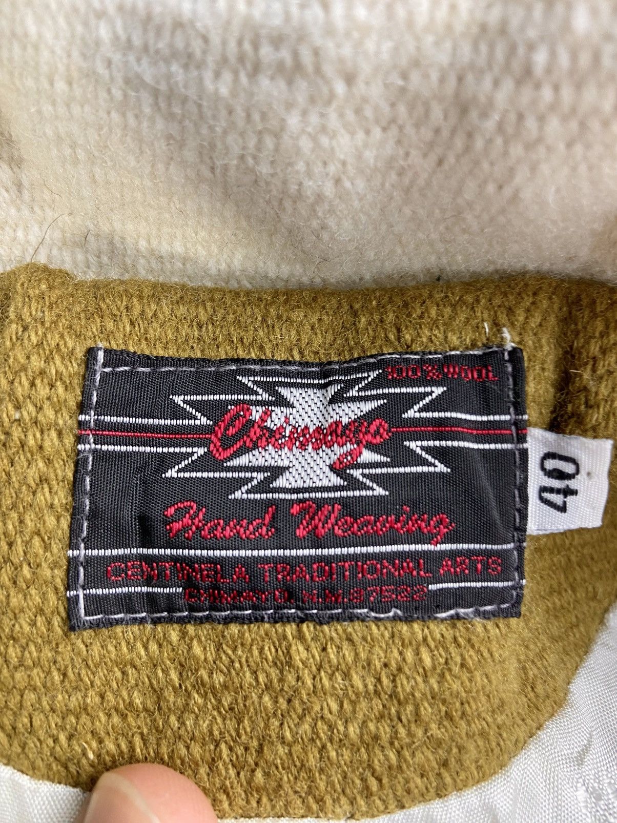 Vintage Vintage Chimayo Centinela Traditional Arts wool Coat Size US M / EU 48-50 / 2 - 9 Thumbnail
