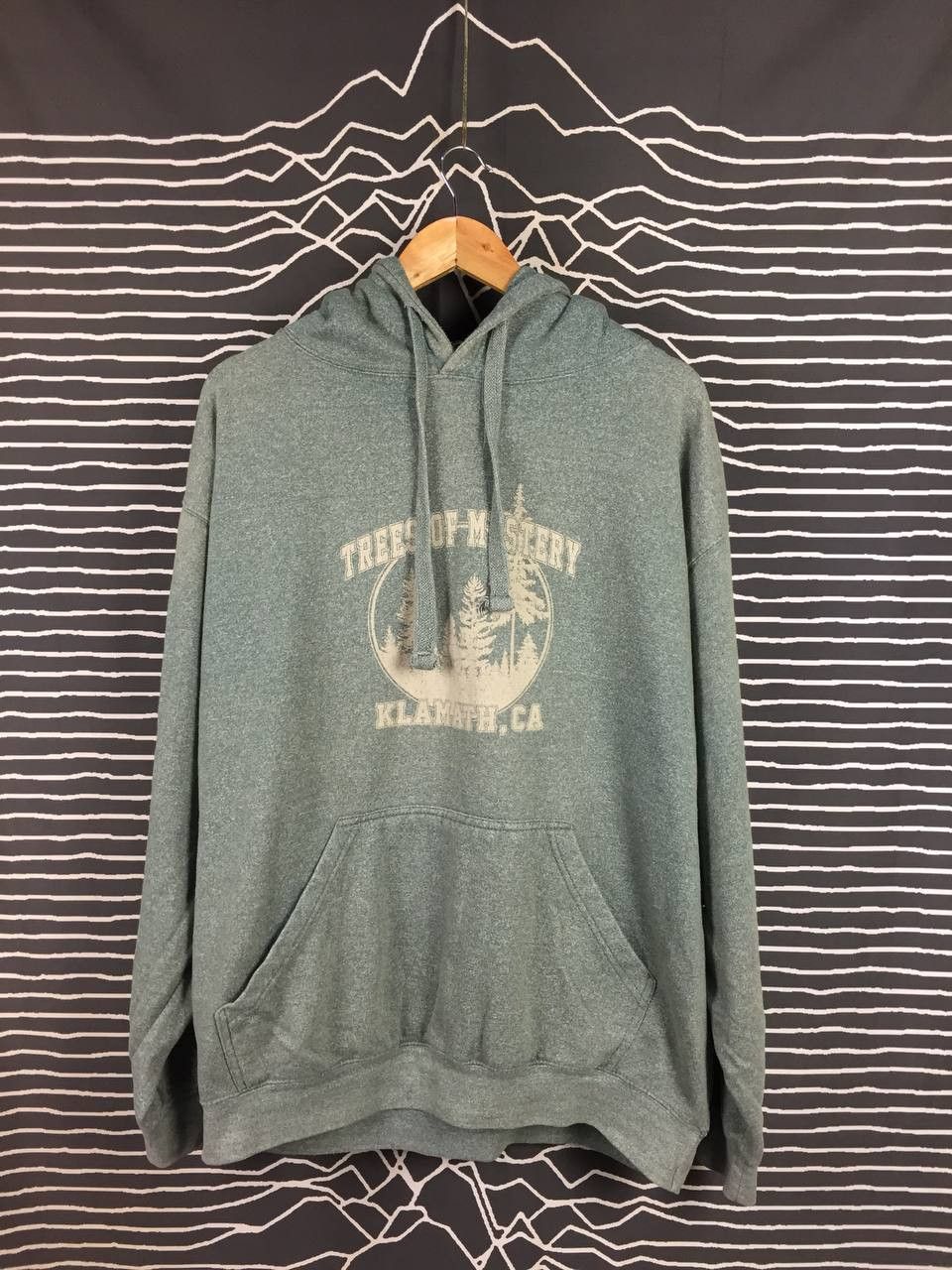 Vintage Trees of Mystery Klamath California Pullover Hoodie Size US XL / EU 56 / 4 - 2 Thumbnail
