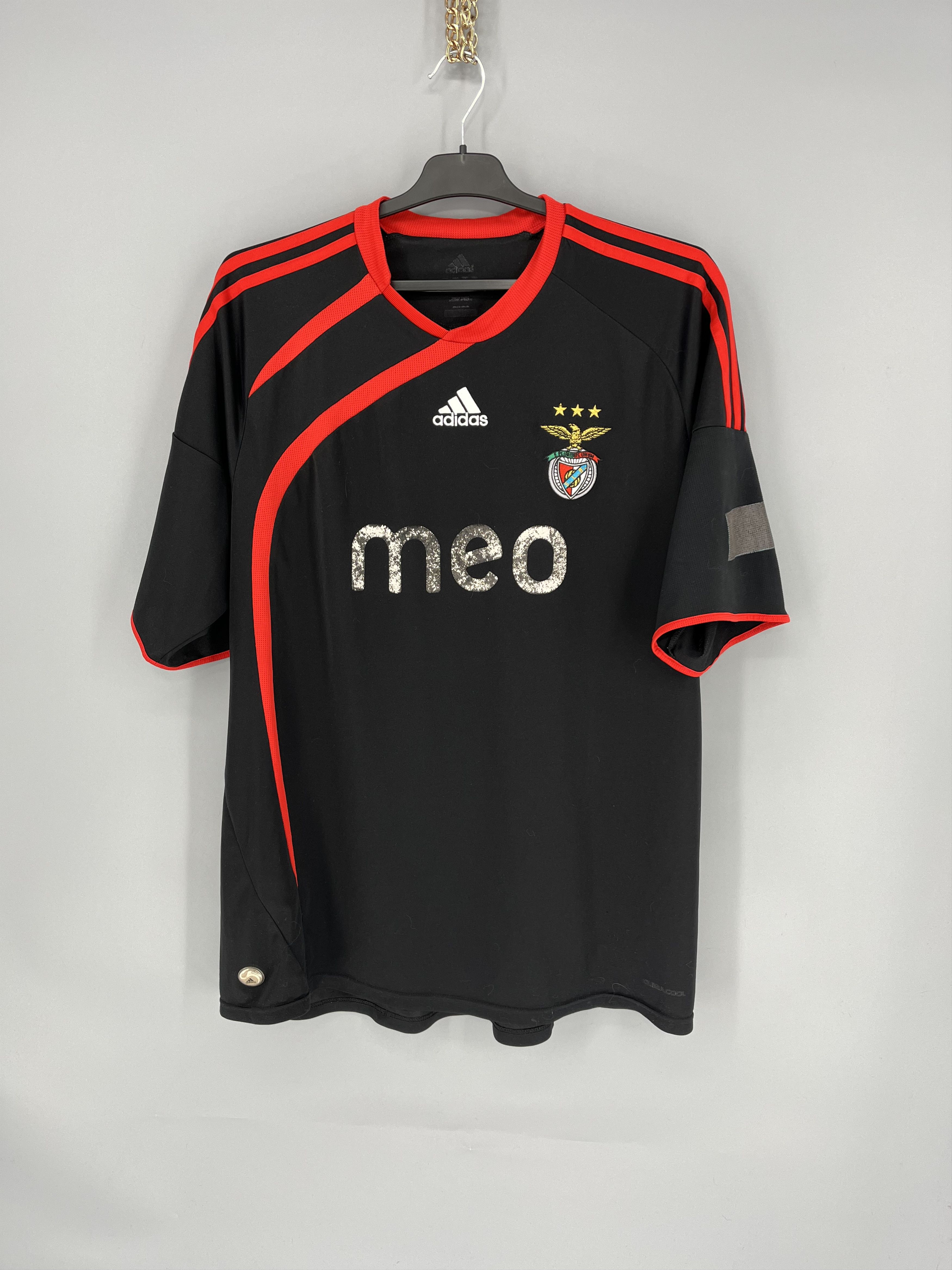 Adidas Vintage Retro Benfica 2009/10 Away Jersey Size US XL / EU 56 / 4 - 1 Thumbnail