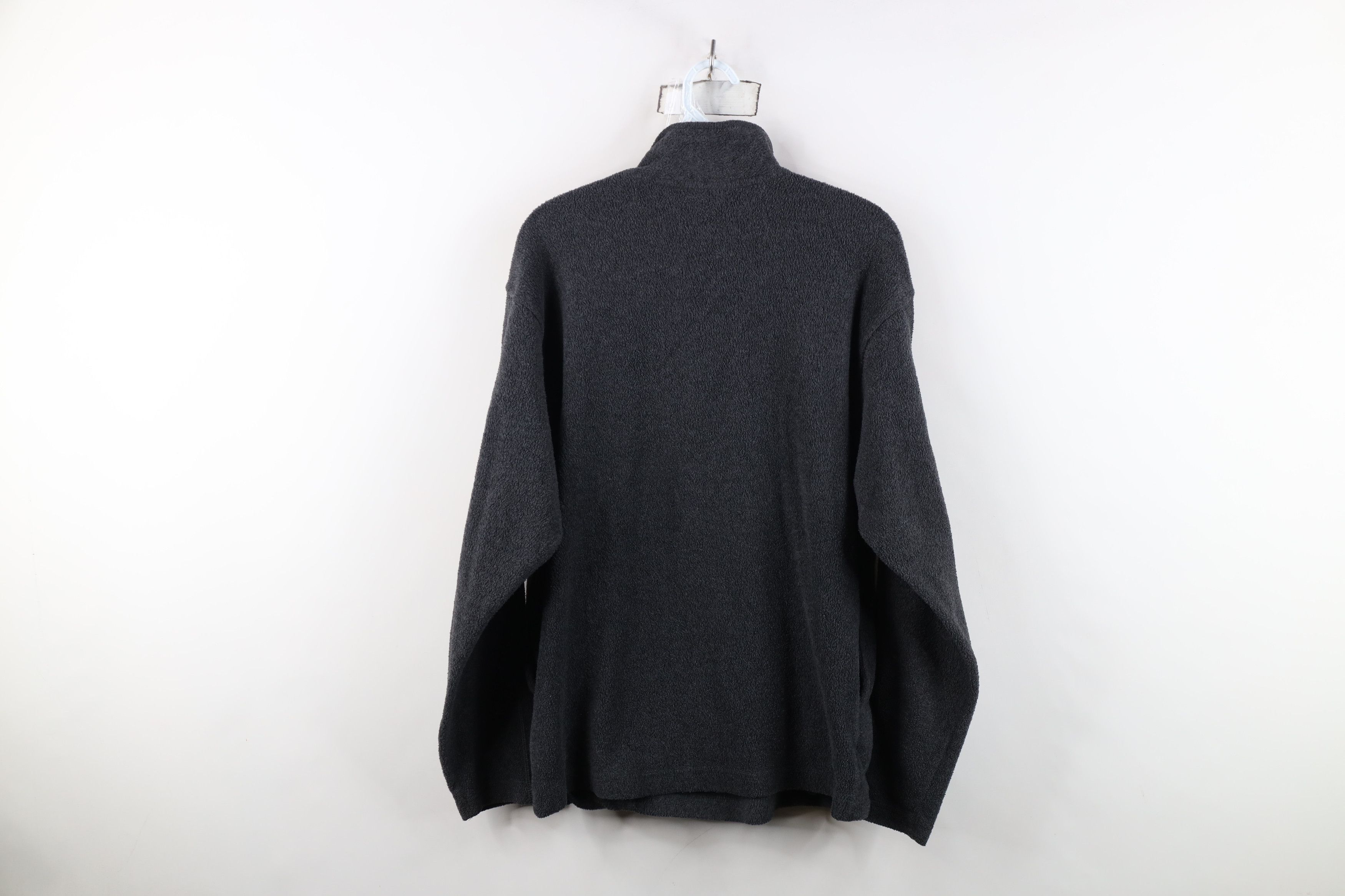 Vintage Vintage 90s USA Olympics Blank Half Zip Fleece Sweater Gray Size US M / EU 48-50 / 2 - 10 Thumbnail