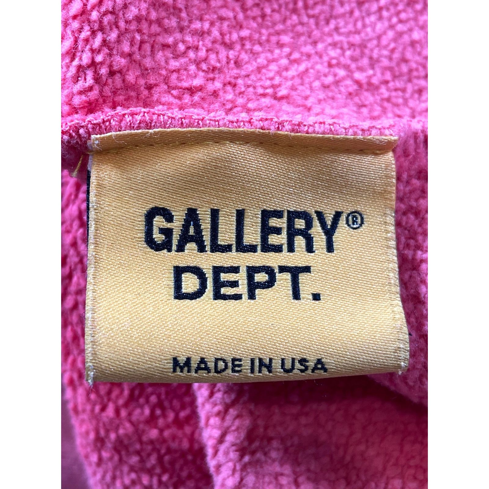 Gallery Dept. Gallery Dept 'Sunfaded G Patch' Red Zip Up Size US L / EU 52-54 / 3 - 5 Thumbnail