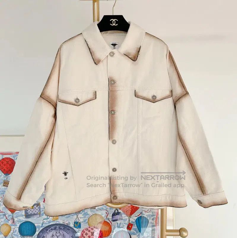 Dior Dior White Cotton Women's Jacket XS Size . Size XS / US 0-2 / IT 36-38 - 1 Thumbnail