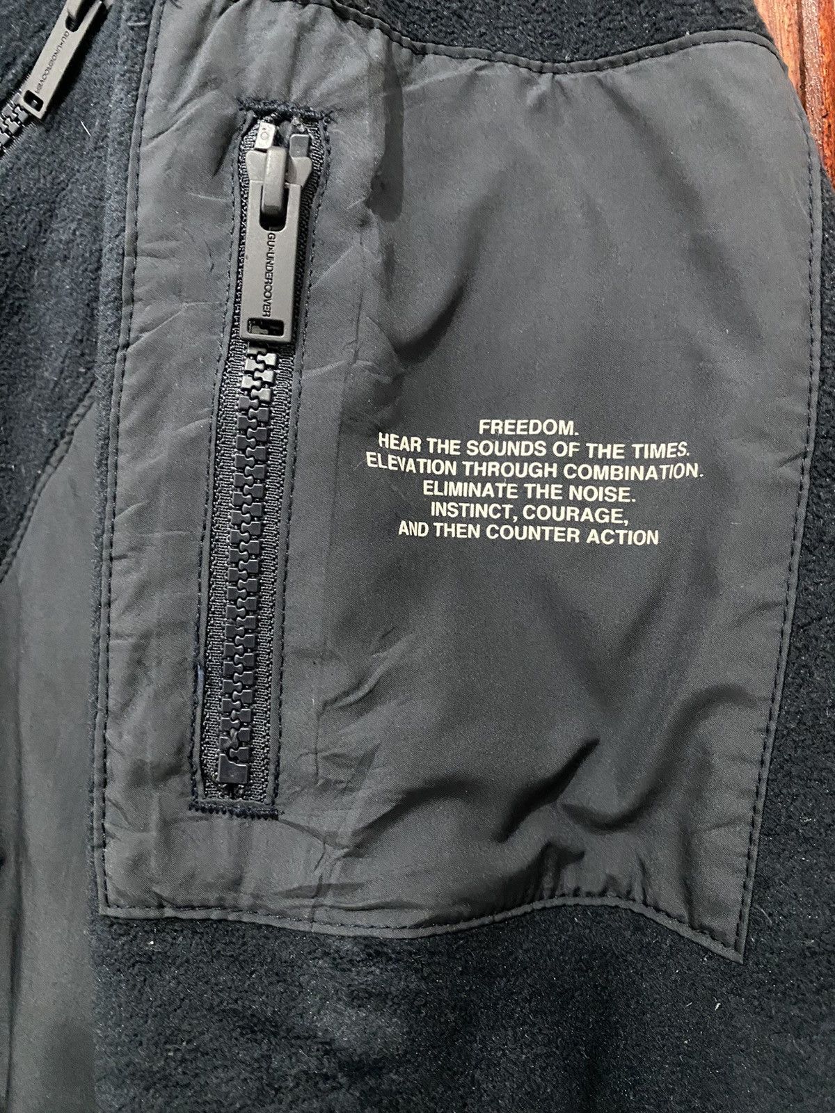 GU × Undercover Uniqlo Gu x Undercover Fleece Jacket Size US L / EU 52-54 / 3 - 5 Thumbnail