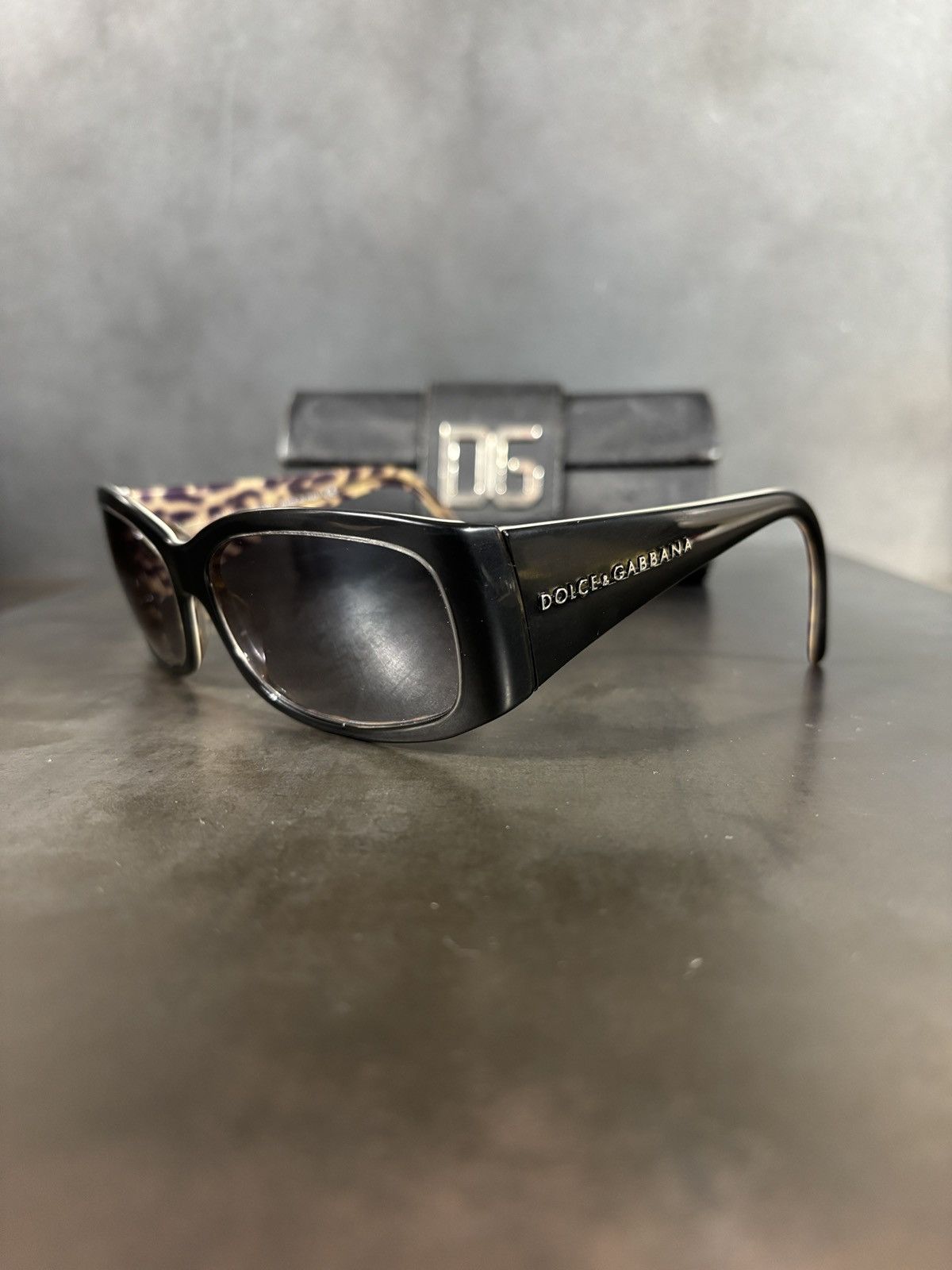 Dolce & Gabbana 2000s Vintage Dolce & Gabbana Sunglasses Cheetah Animal Y2K Size ONE SIZE - 1 Thumbnail