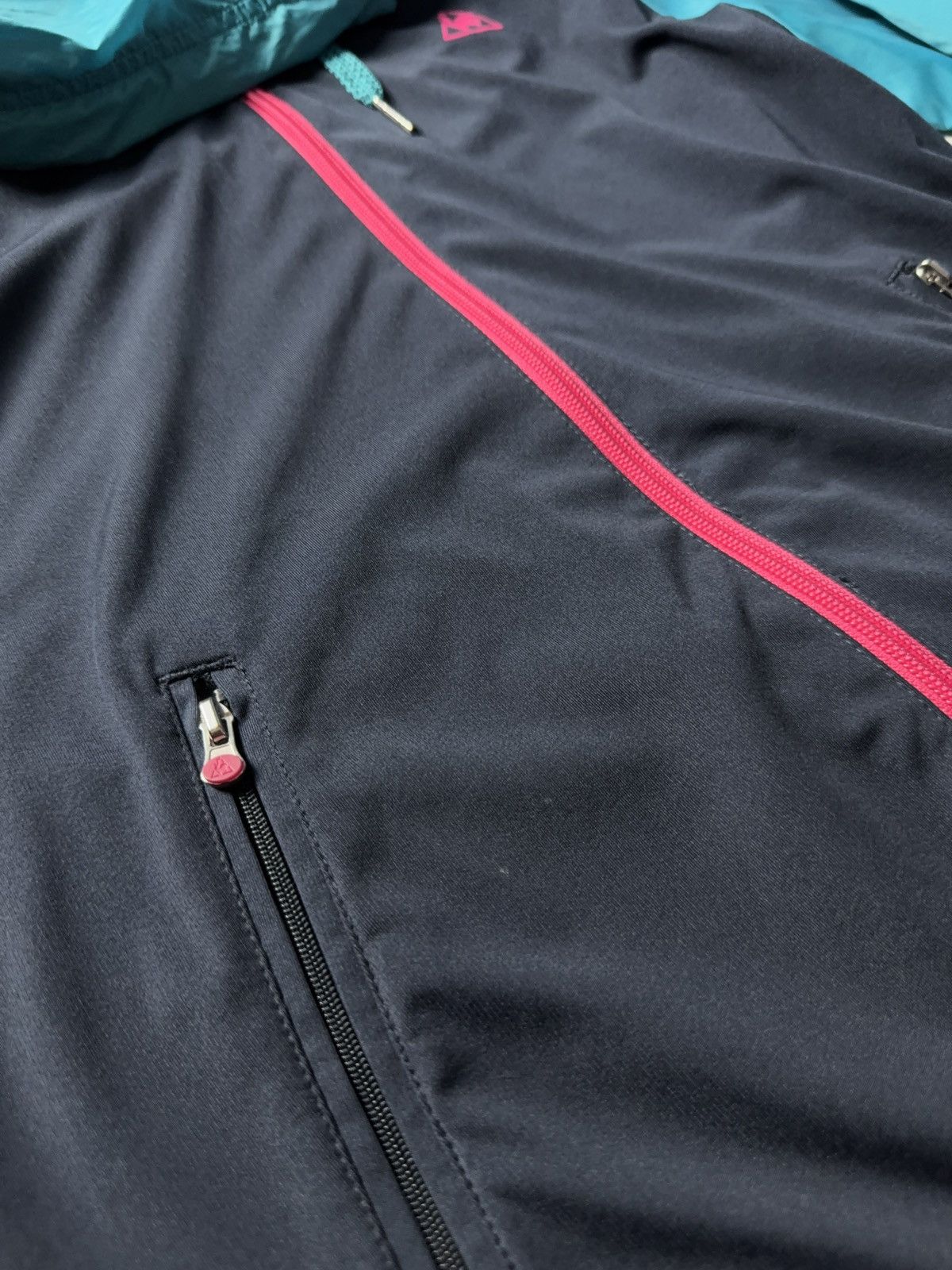 Le Coq Sportif Retro 00s Le Coq Sportif Colorblock Windbreaker Jacket M Size M / US 6-8 / IT 42-44 - 6 Thumbnail