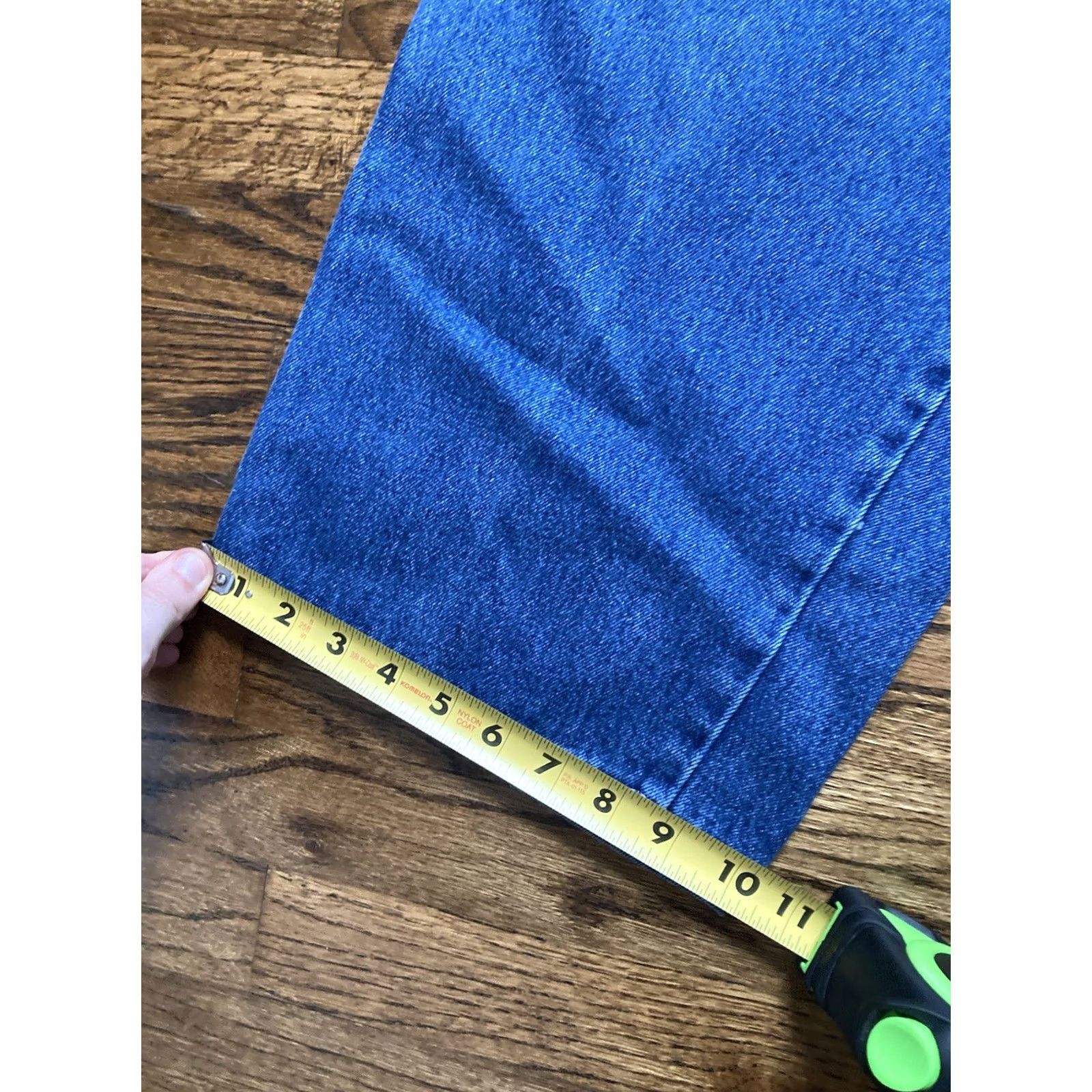 Fubu VINTAGE FUBU Jeans Baggy 36x29 Denim Mens D3D Innovations 5-Pocket Logo Embroidered Hip Hop Streetwear Size US 36 / EU 52 - 3 Thumbnail