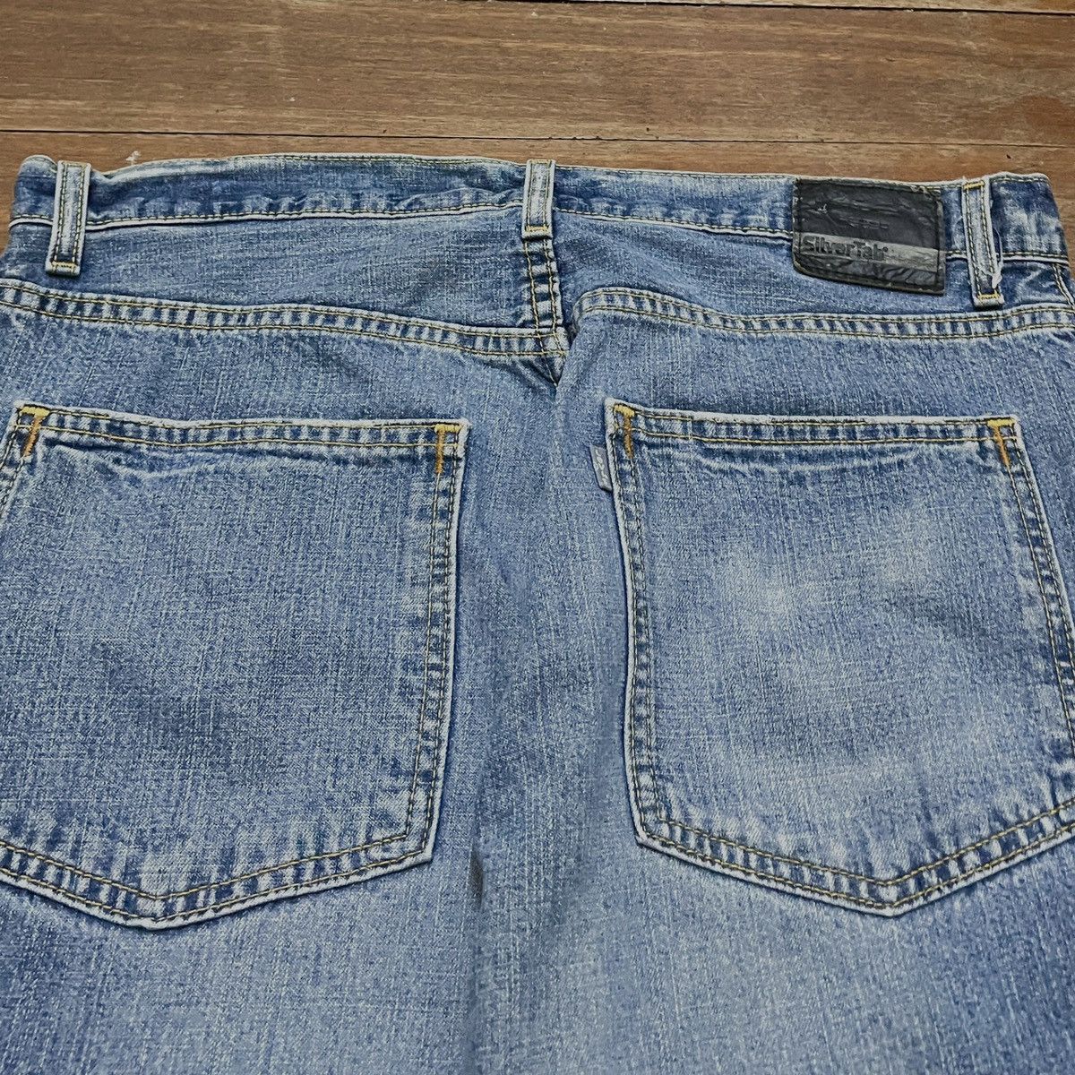 Levi's Very Rare Vintage Brand Levis SilverTab Baggy Jeans 2000s Size US 34 / EU 50 - 4 Thumbnail