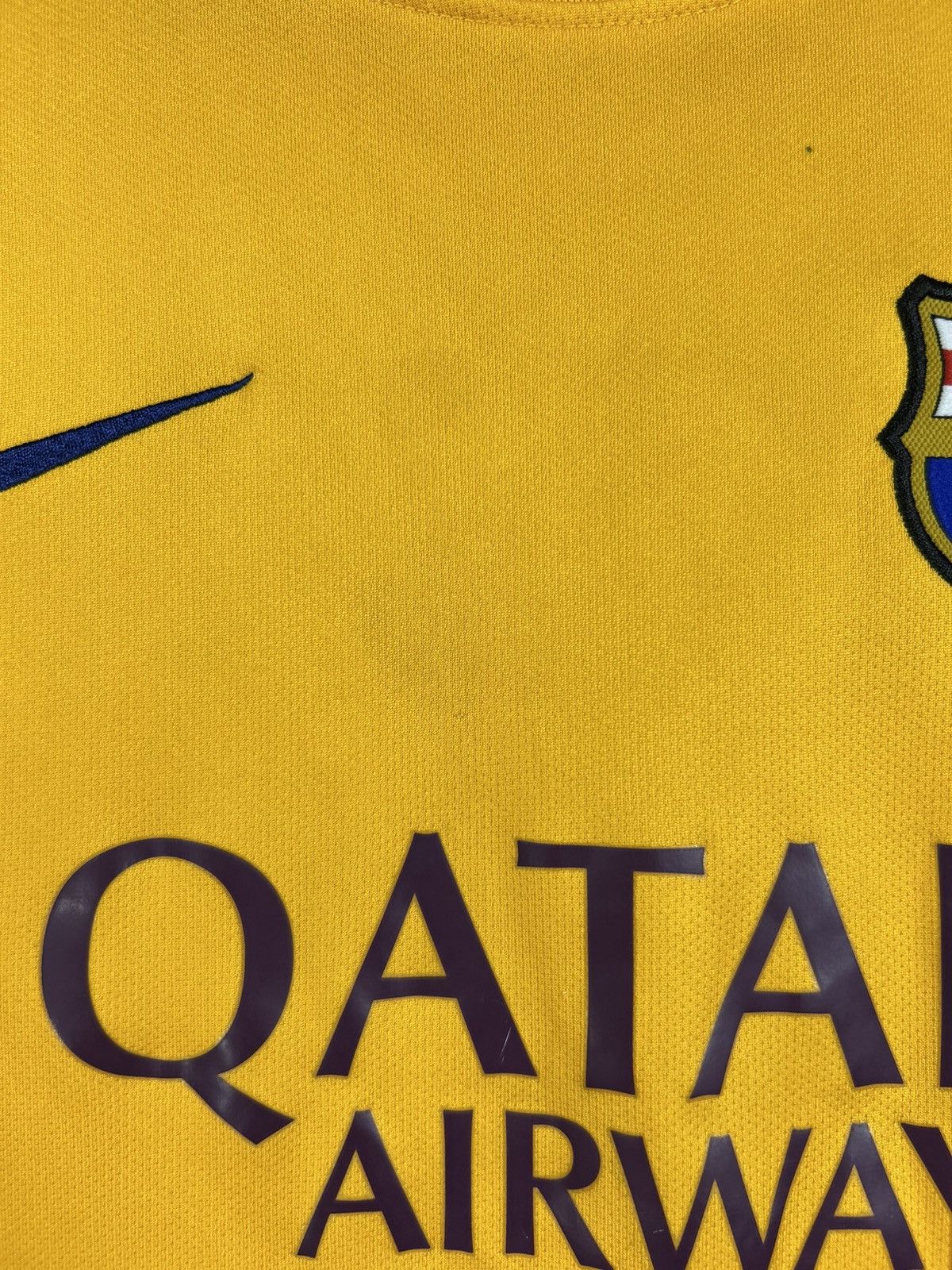 Nike FC Barcelona 2015 Soccer Jersey Longsleeve Size Boys M Size US M / EU 48-50 / 2 - 5 Thumbnail