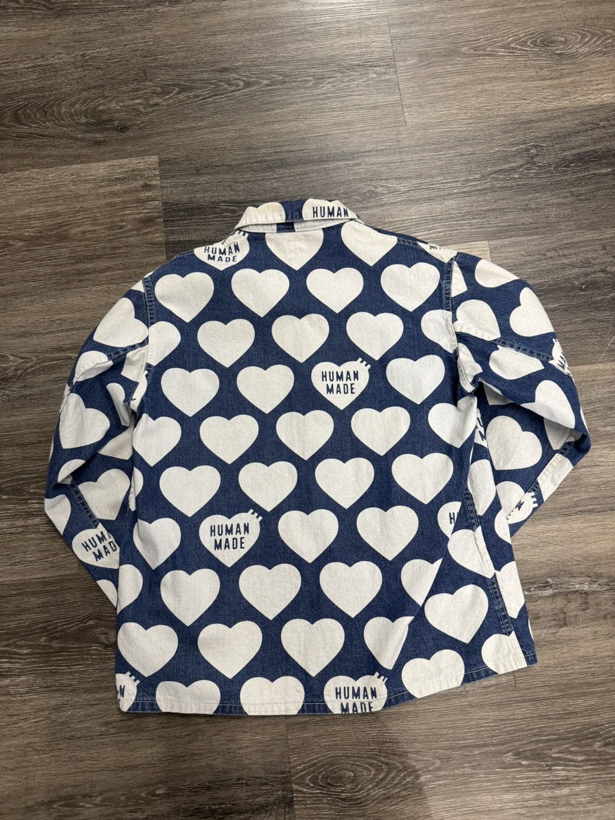 Human Made Human Made Heart Denim Coverall Jacket Size US L / EU 52-54 / 3 - 2 Thumbnail