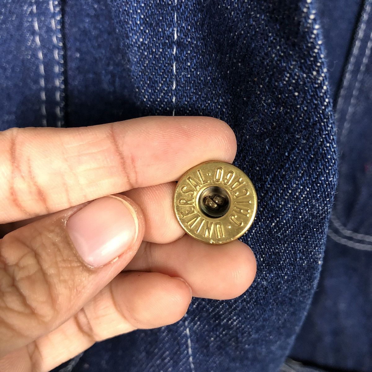 Toyo Enterprises 📌Vintage Chore Jacket Union Made Isanforized Universall Usa Size US M / EU 48-50 / 2 - 17 Thumbnail