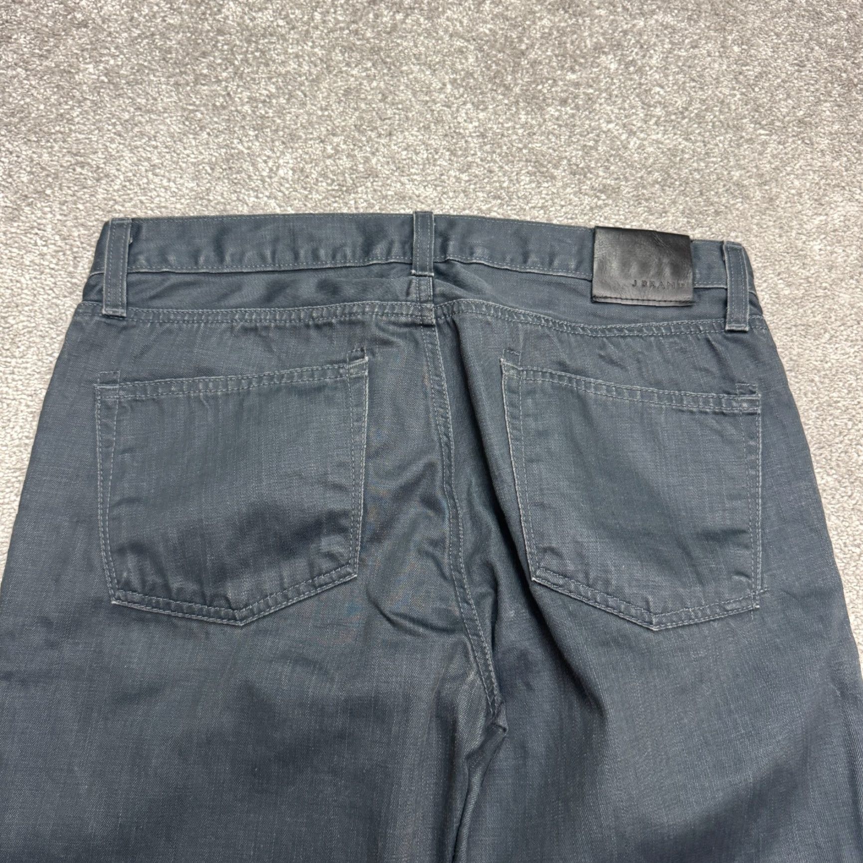 J Brand J Brand Mechanism Indigo Jeans Pants Mens 34 Straight Leg 100% Cotton 34x25 Shirt? Size US 34 / EU 50 - 5 Thumbnail