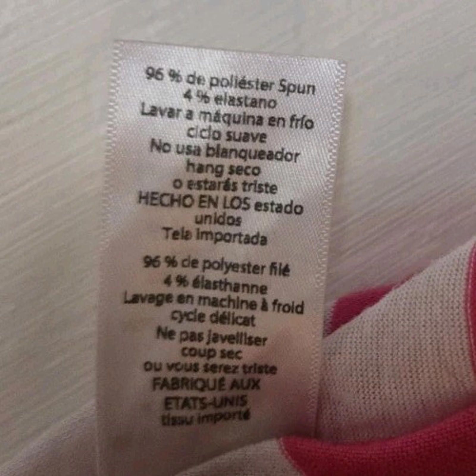 Other Lularoe Irma Tunic Pink & White Striped Size S Small Oversiz Size S / US 4 / IT 40 - 10 Thumbnail