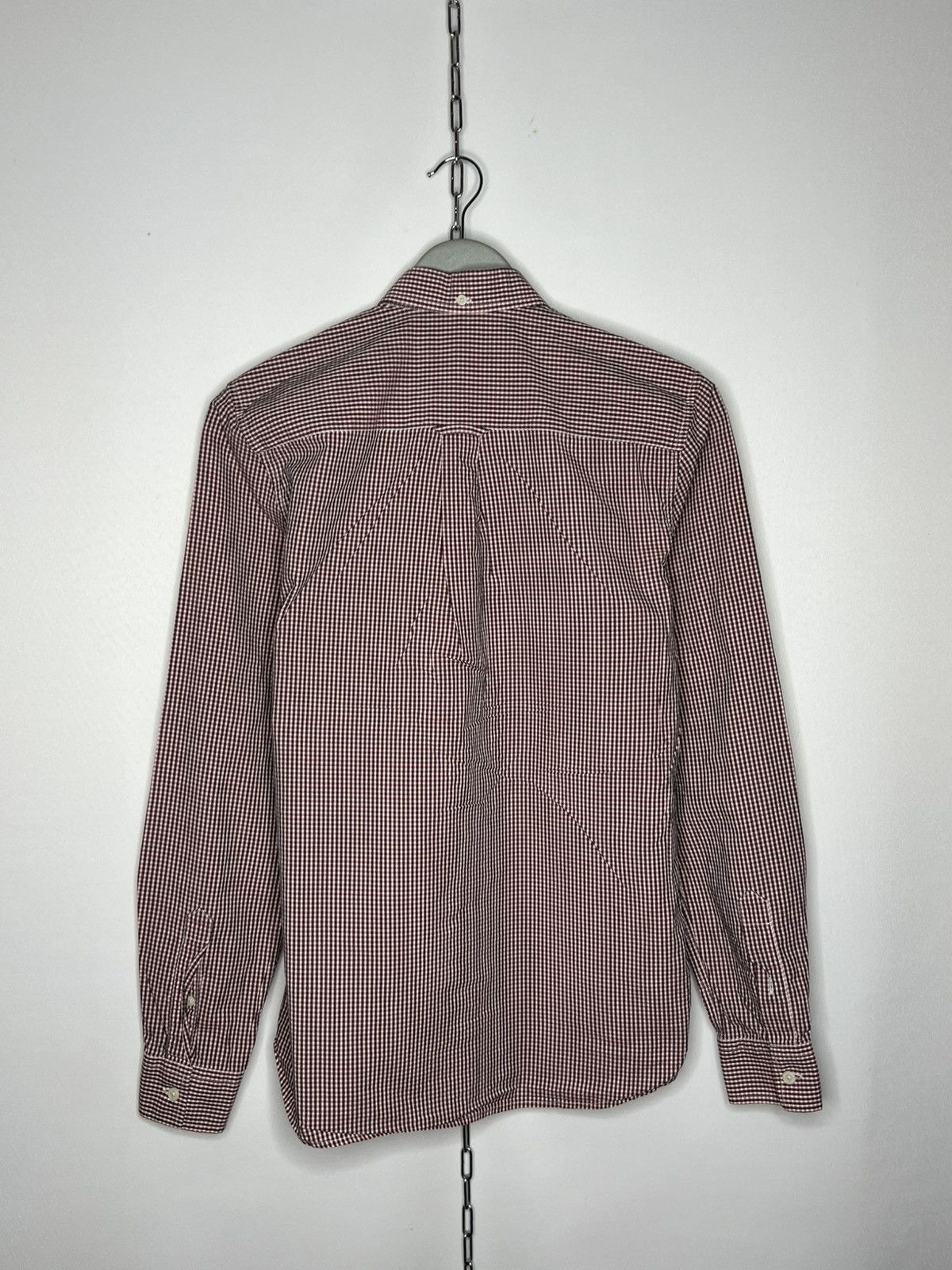 Fred Perry Fred Perry Plaid Shirt Long Sleeve Tee Based Size US S / EU 44-46 / 1 - 5 Thumbnail