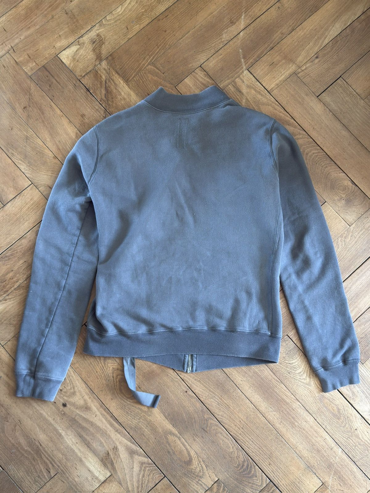 Rick Owens Drkshdw Rick Owens DRKSHDW Olmar & Mirta / Zip- Up Sweater Dust Size US L / EU 52-54 / 3 - 2 Thumbnail