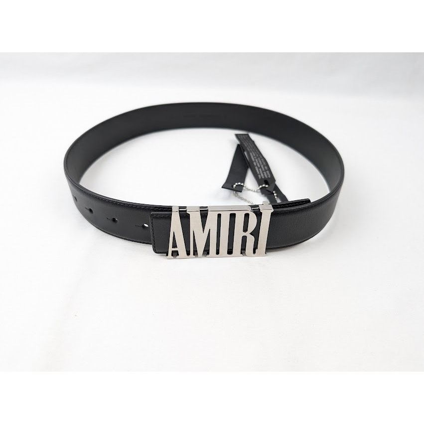 Amiri o1rshd1 Size: 70 / Core 4cm Nappa Belt in Black Size 26 - 11 Thumbnail